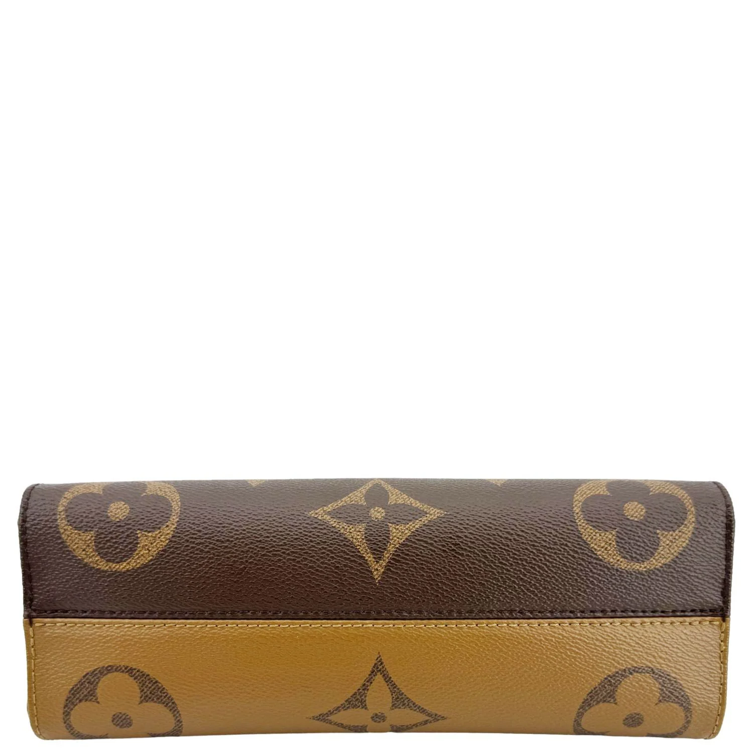LOUIS VUITTON On-The-Go East West Monogram Canvas Chain 2way Shoulder Bag Brown - Image 12