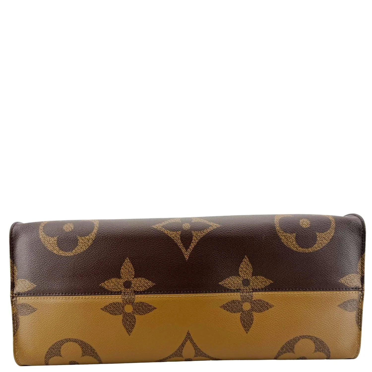 LOUIS VUITTON Onthego GM Monogram Reverse Canvas Tote Bag Brown - Image 12