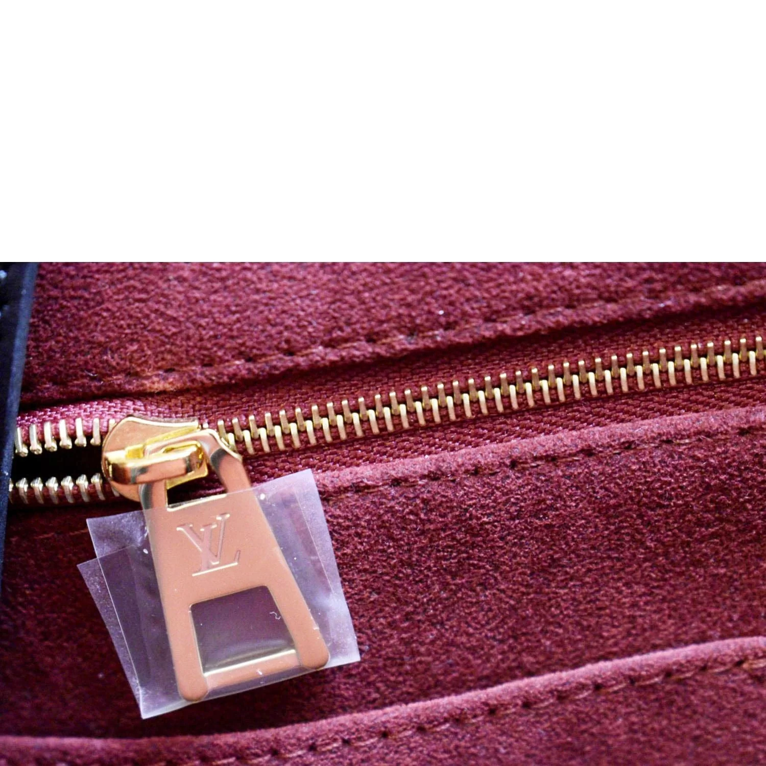 LOUIS VUITTON Onthego MM Giant Monogram Leather Tote Bag Black/Bicolor - Image 11