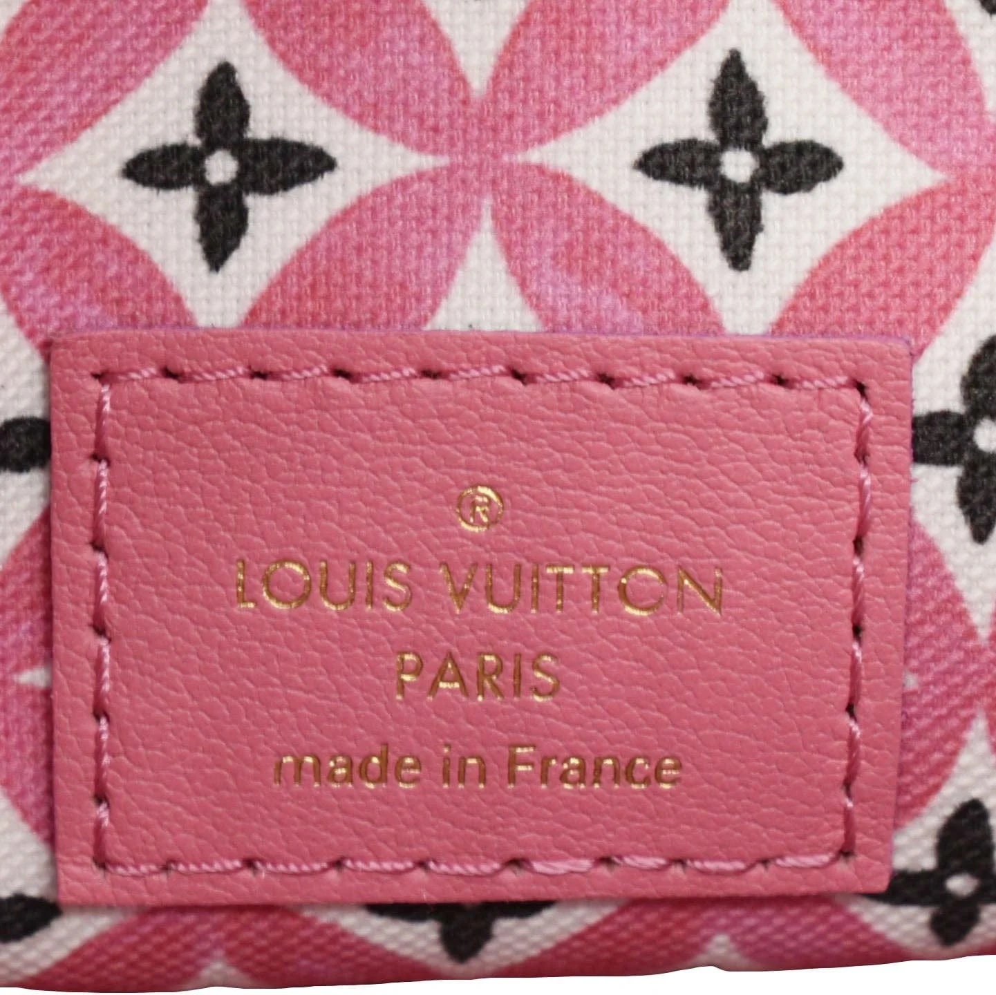 LOUIS VUITTON Onthego PM By The Pool Giant Monogram Canvas Tote Bag Pink - Image 13
