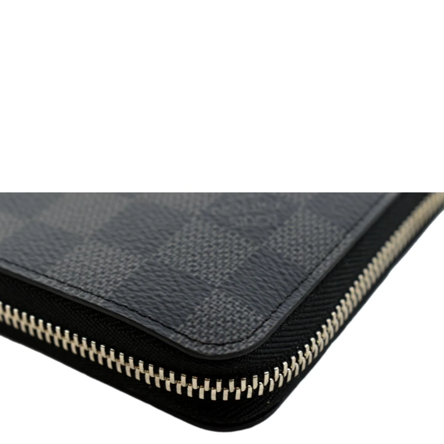 LOUIS VUITTON Zippy Organizer Damier Graphite Wallet Black - Image 6