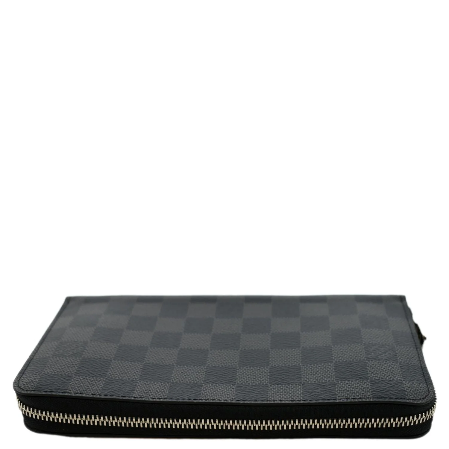 LOUIS VUITTON Zippy Organizer Damier Graphite Wallet Black - Image 8