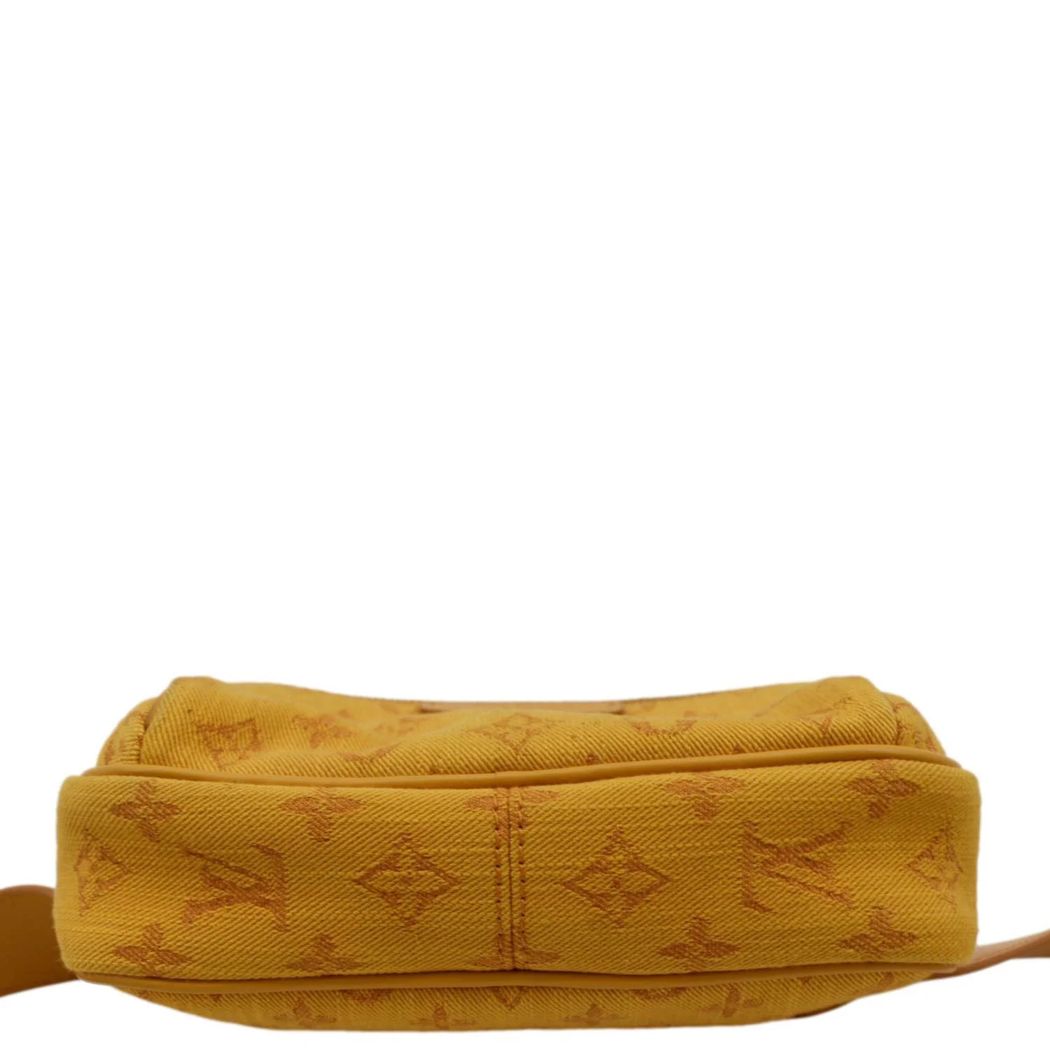 LOUIS VUITTON Outdoor Messenger Monogram Denim Belt Bag Orange - Image 10