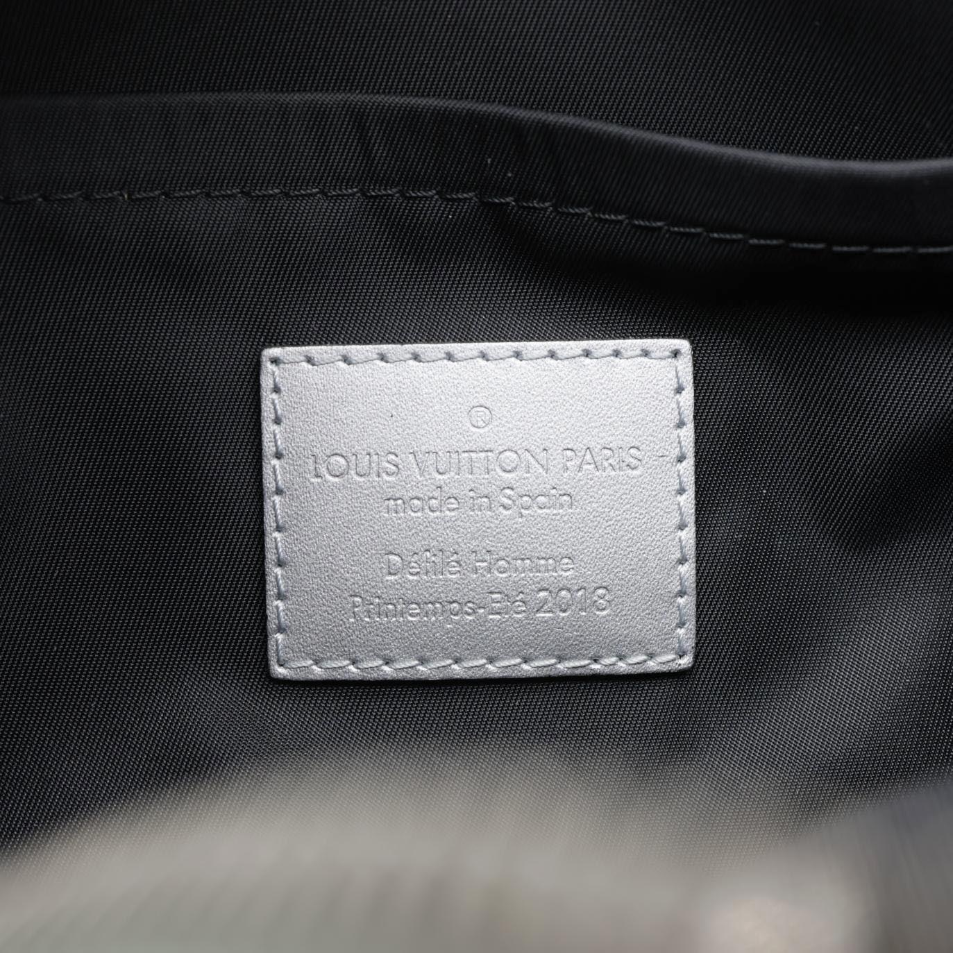 LOUIS VUITTON Outdoor Monogram Reflect Messenger Bag Silver - Image 13