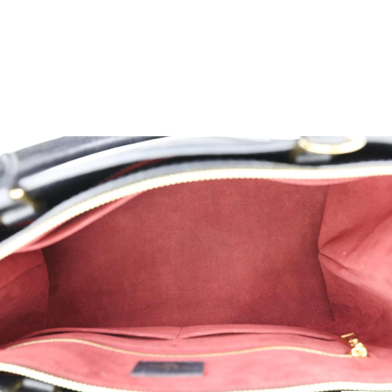 LOUIS VUITTON Grand Palais MM Monogram Empreinte Leather Shoulder Bag Black - Image 11