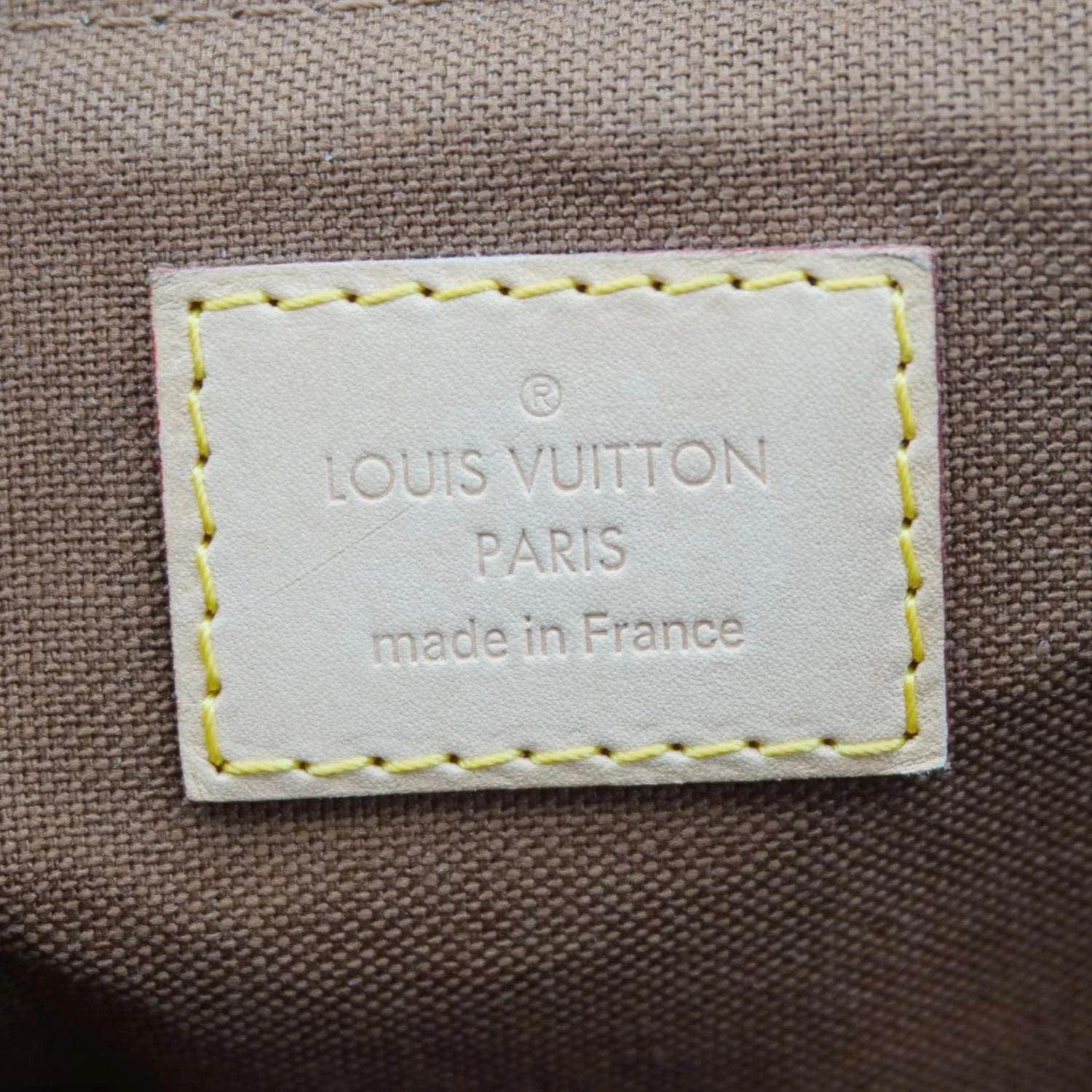 LOUIS VUITTON Palermo PM Monogram Canvas Shoulder Bag Brown - Image 12