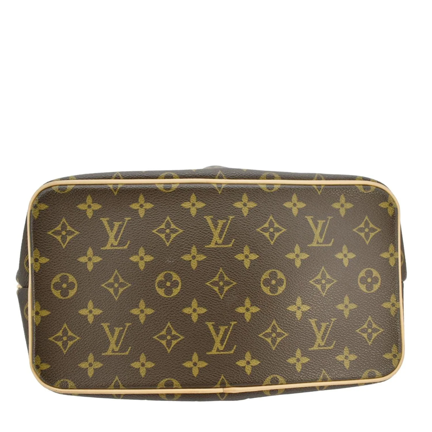 LOUIS VUITTON Palermo PM Monogram Canvas Shoulder Bag Brown - Image 9