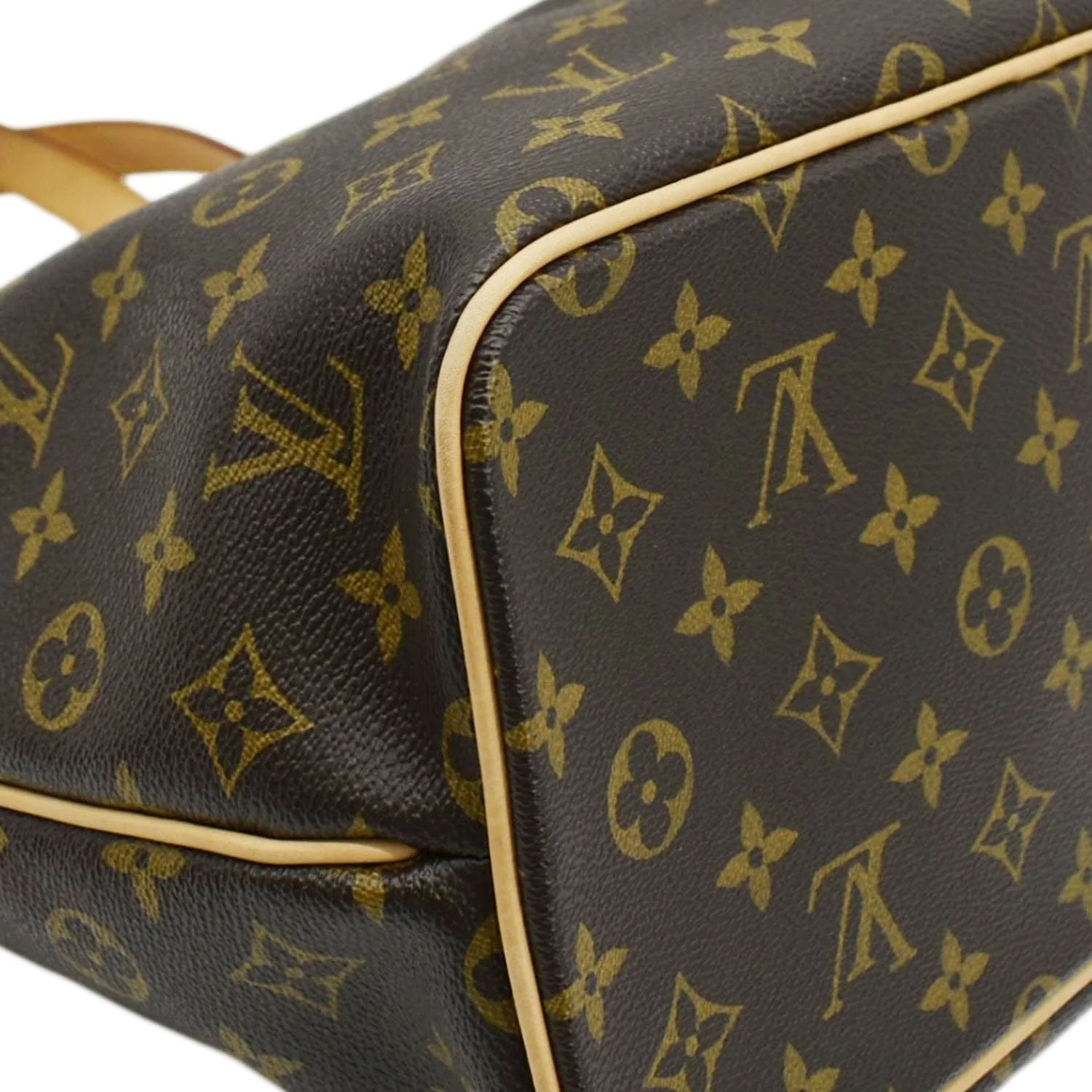 LOUIS VUITTON Palermo PM Monogram Canvas Shoulder Bag Brown - Image 10