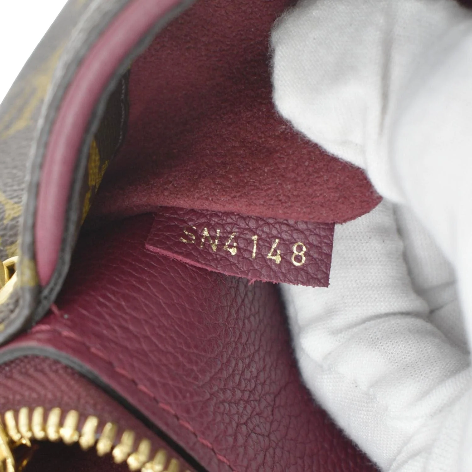 LOUIS VUITTON Pallas BB Monogram Canvas Shoulder Bag Brown - Image 13