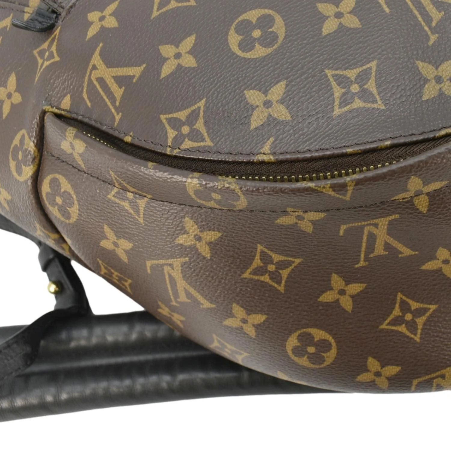 LOUIS VUITTON Palm Springs MM Monogram Canvas Backpack Brown - Image 6