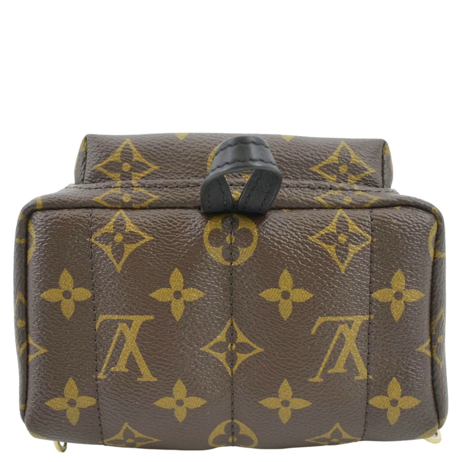 LOUIS VUITTON Palm Springs Mini Monogram Canvas Backpack Brown - Image 11