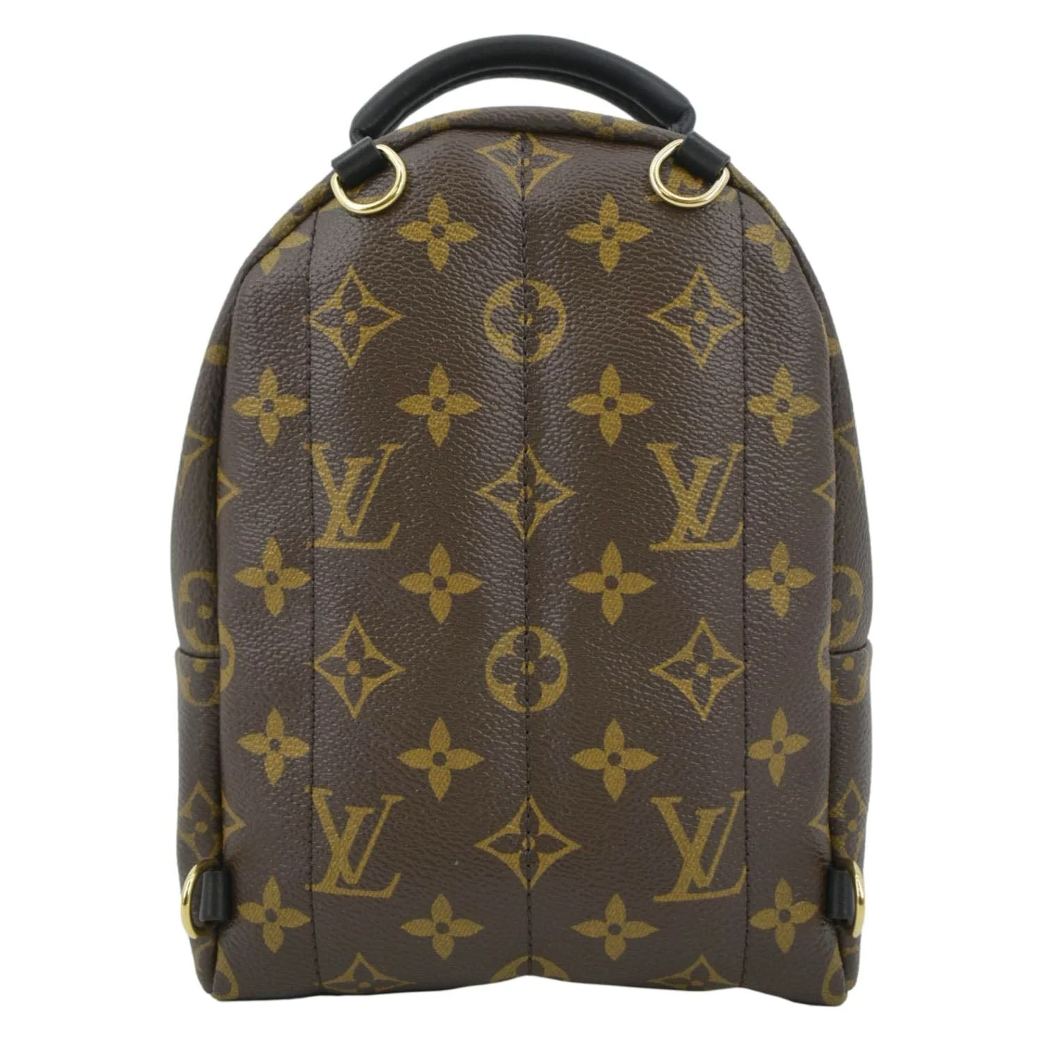LOUIS VUITTON Palm Springs Mini Monogram Canvas Backpack Brown - Image 4