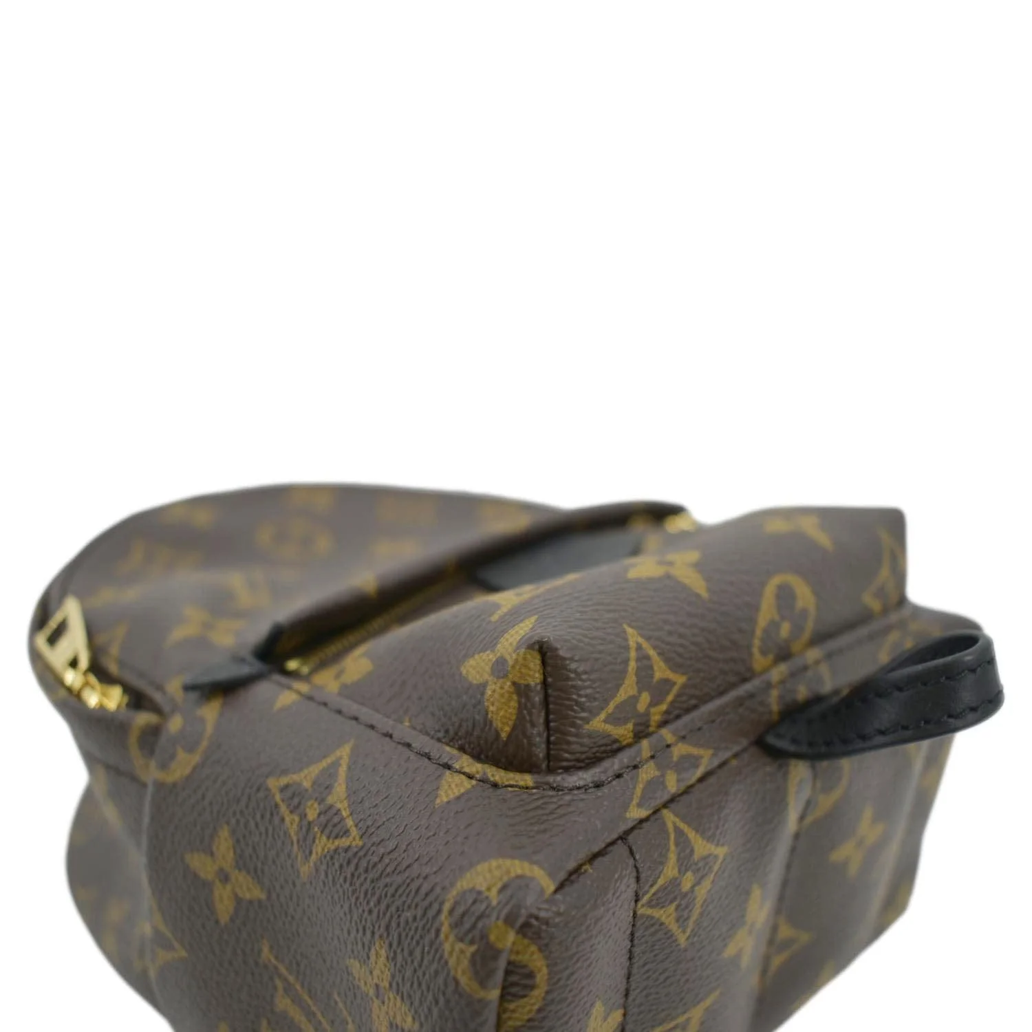 LOUIS VUITTON Palm Springs Mini Monogram Canvas Backpack Brown - Image 9