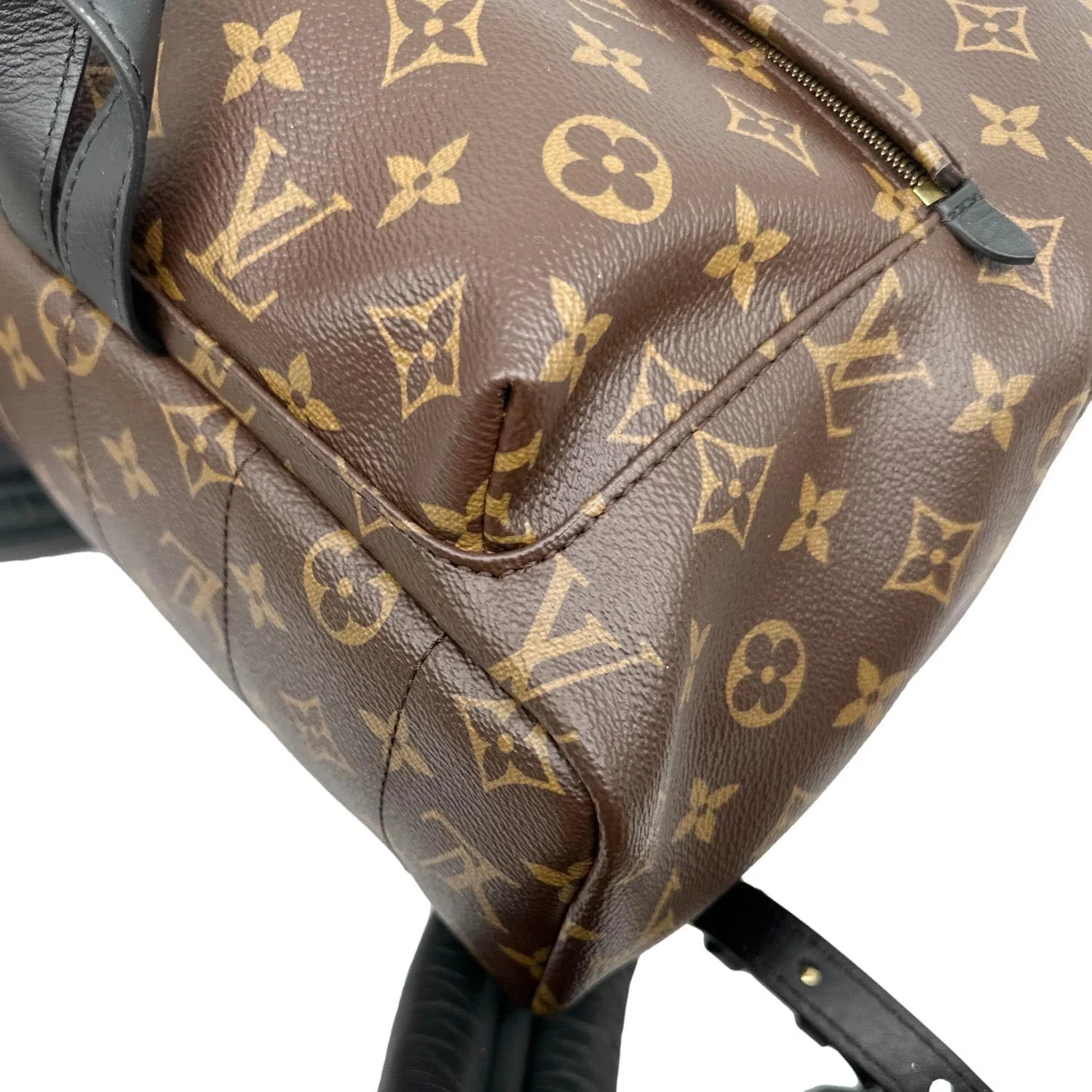 LOUIS VUITTON Palm Springs MM Monogram Canvas Backpack Brown - Image 8
