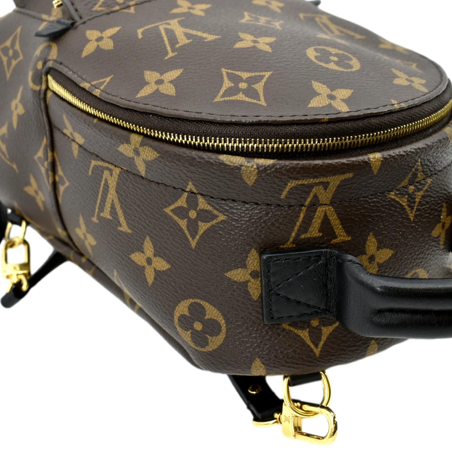 LOUIS VUITTON Palm Springs Mini Monogram Canvas Backpack Brown - Image 6