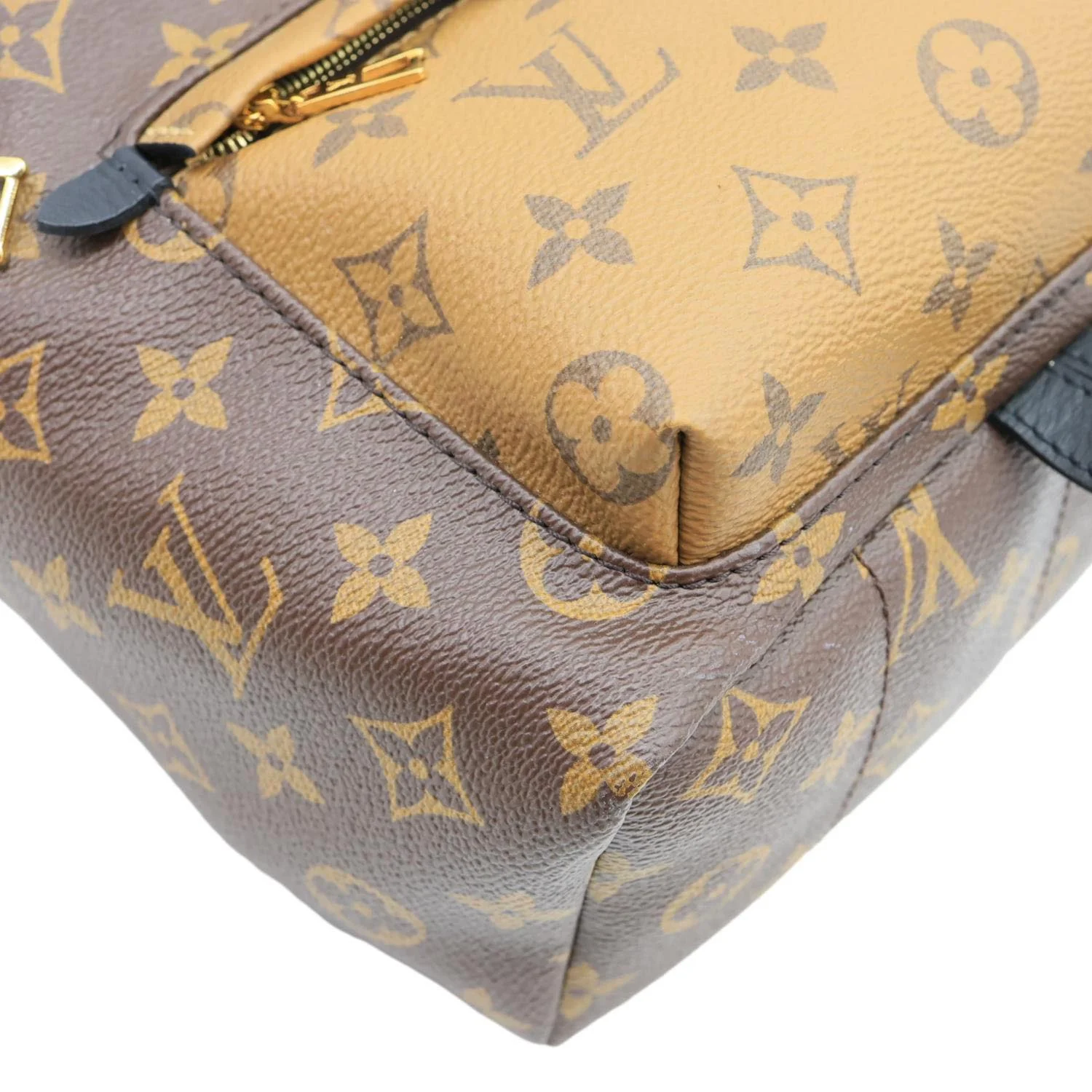 LOUIS VUITTON Palm Springs PM Monogram Reverse Canvas Backpack Brown - Image 7