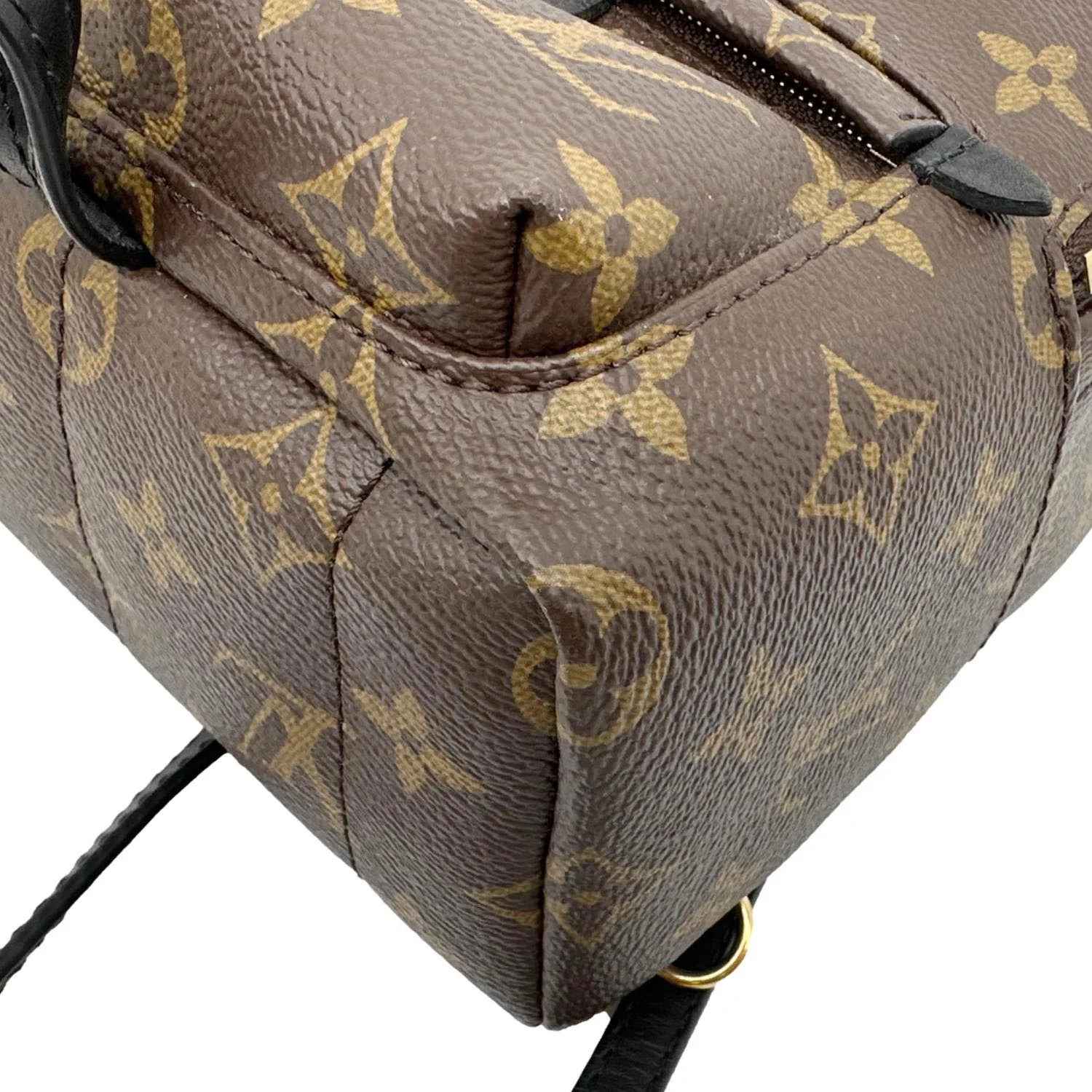 LOUIS VUITTON Palm Spring Mini Monogram Canvas Backpack Brown - Image 9