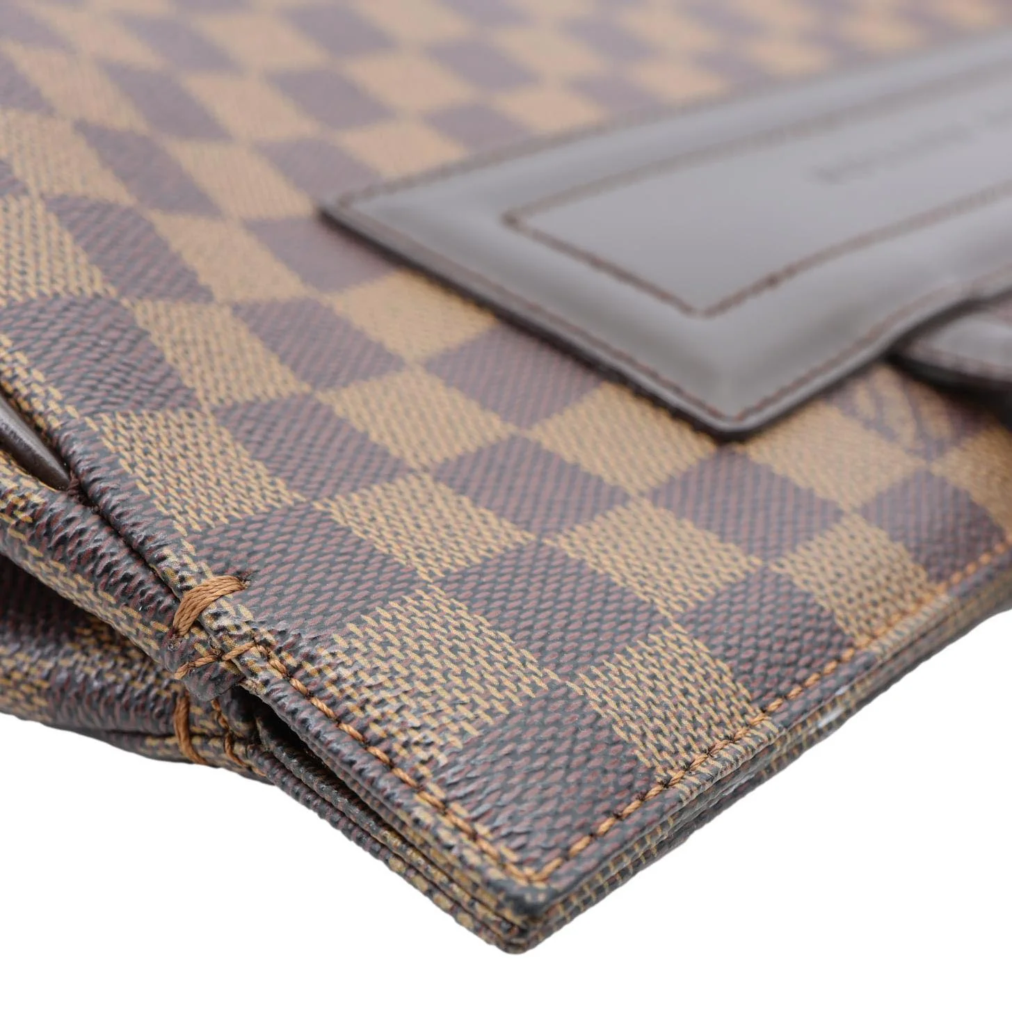 LOUIS VUITTON Parioli PM Damier Ebene Tote Shoulder Bag Brown - Image 5