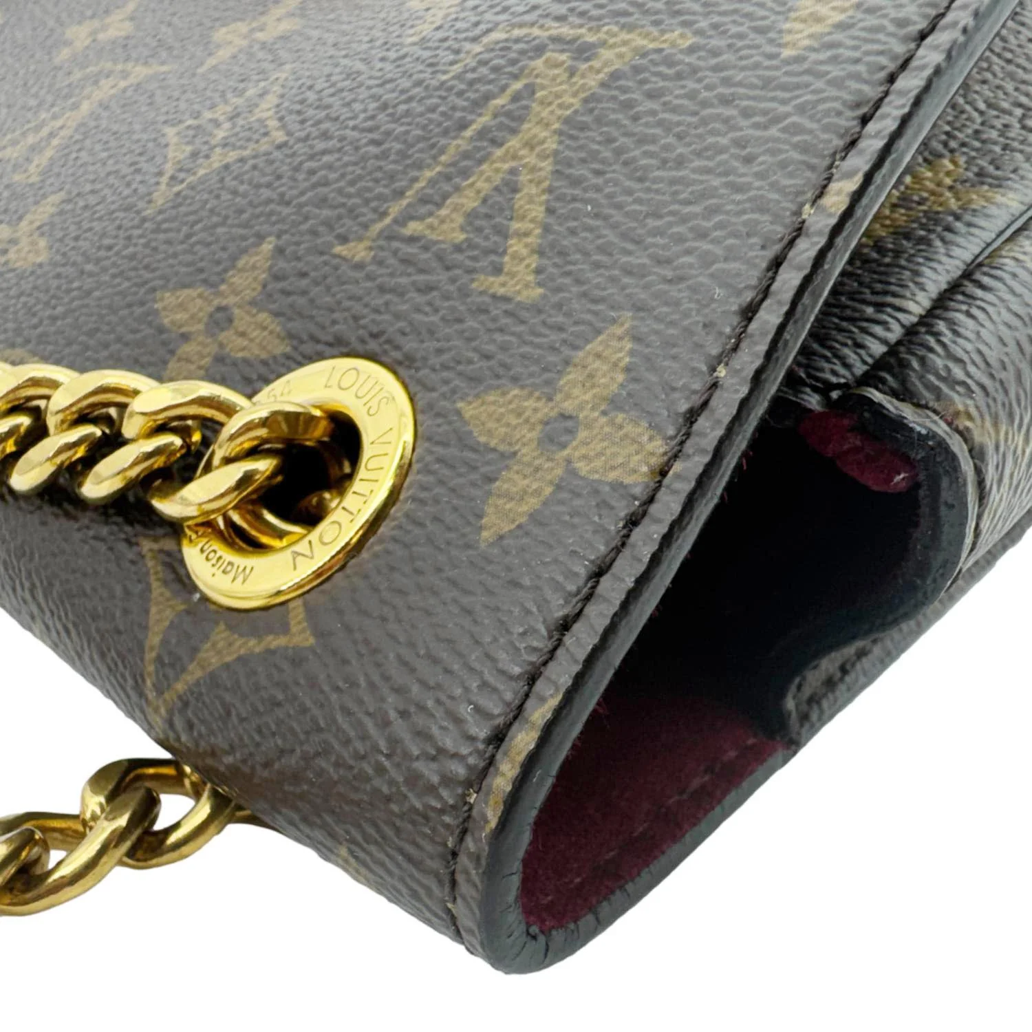 LOUIS VUITTON Passy NM Monogram Canvas Shoulder Bag Brown - Image 8