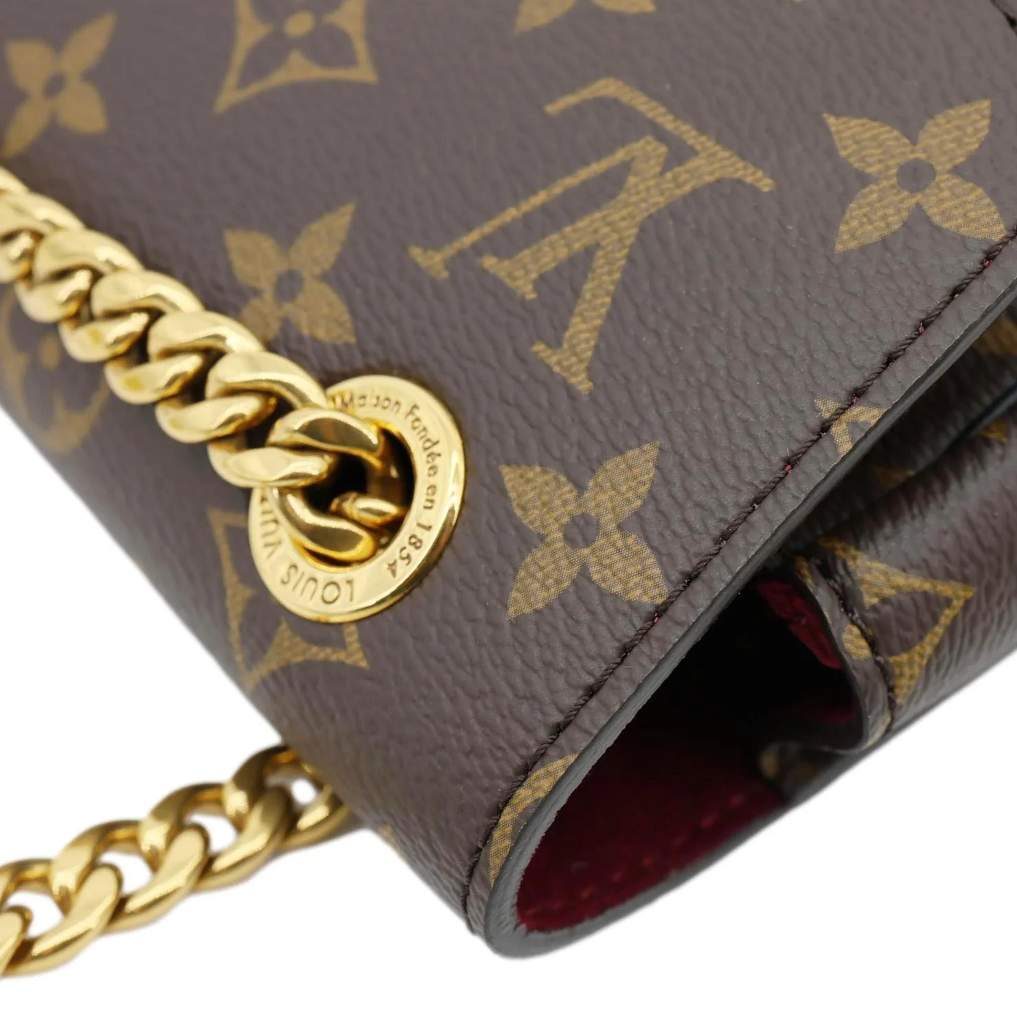 LOUIS VUITTON Passy NM Monogram Canvas Shoulder Bag Brown - Image 6