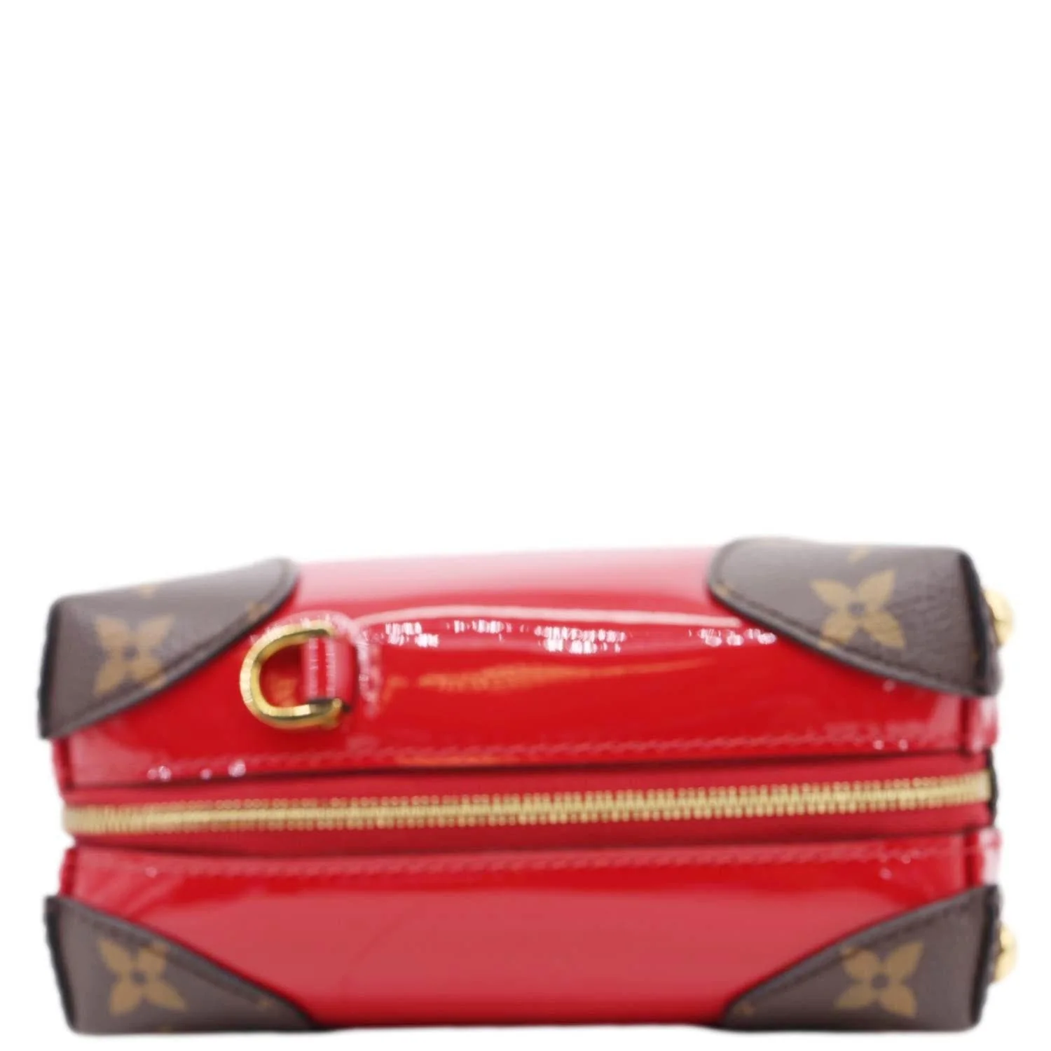 LOUIS VUITTON Venice Patent Miroir Leather Crossbody Bag Scarlet - Image 4