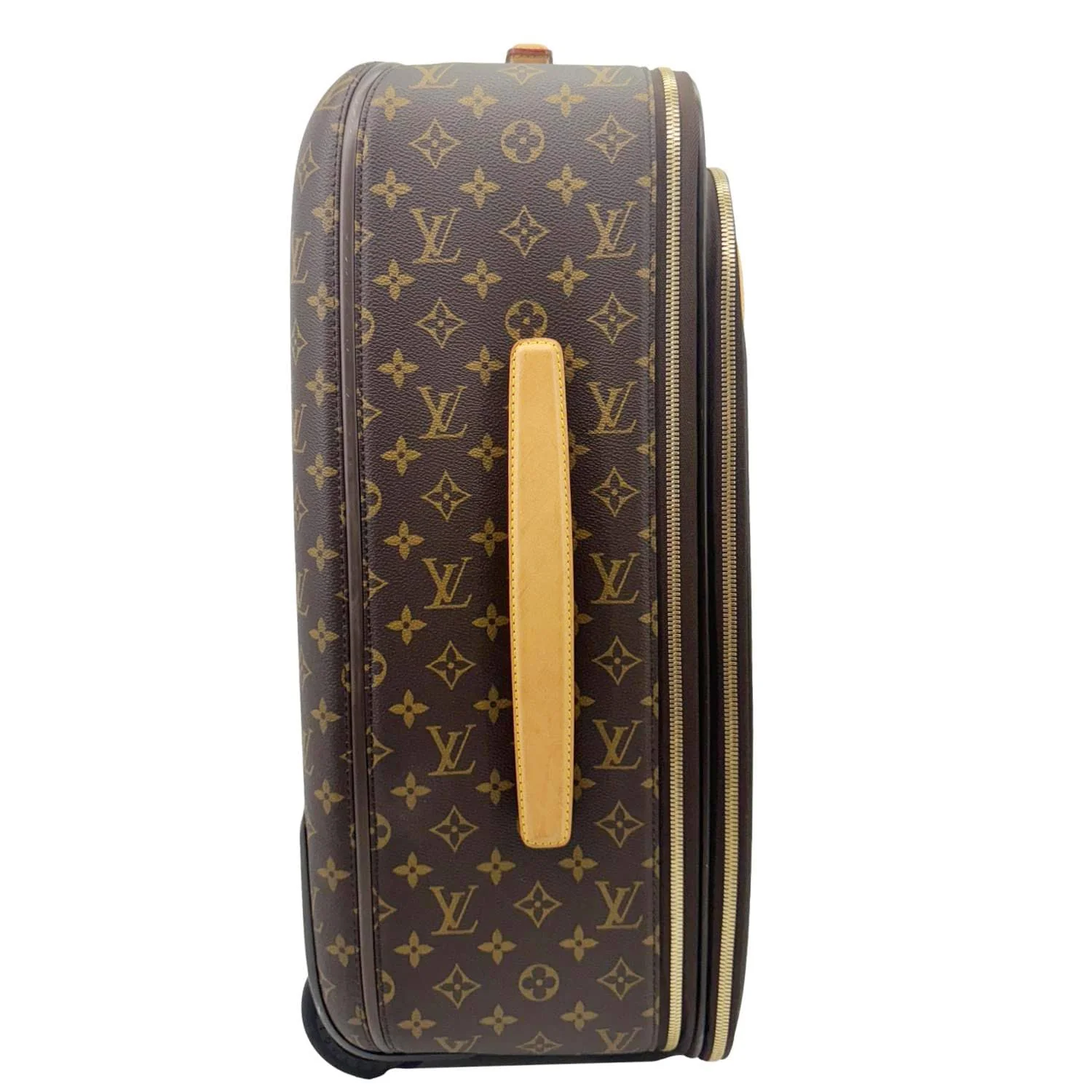 LOUIS VUITTON Pegase 55 Business Luggage Monogram Canvas Travel Bag Brown - Image 6