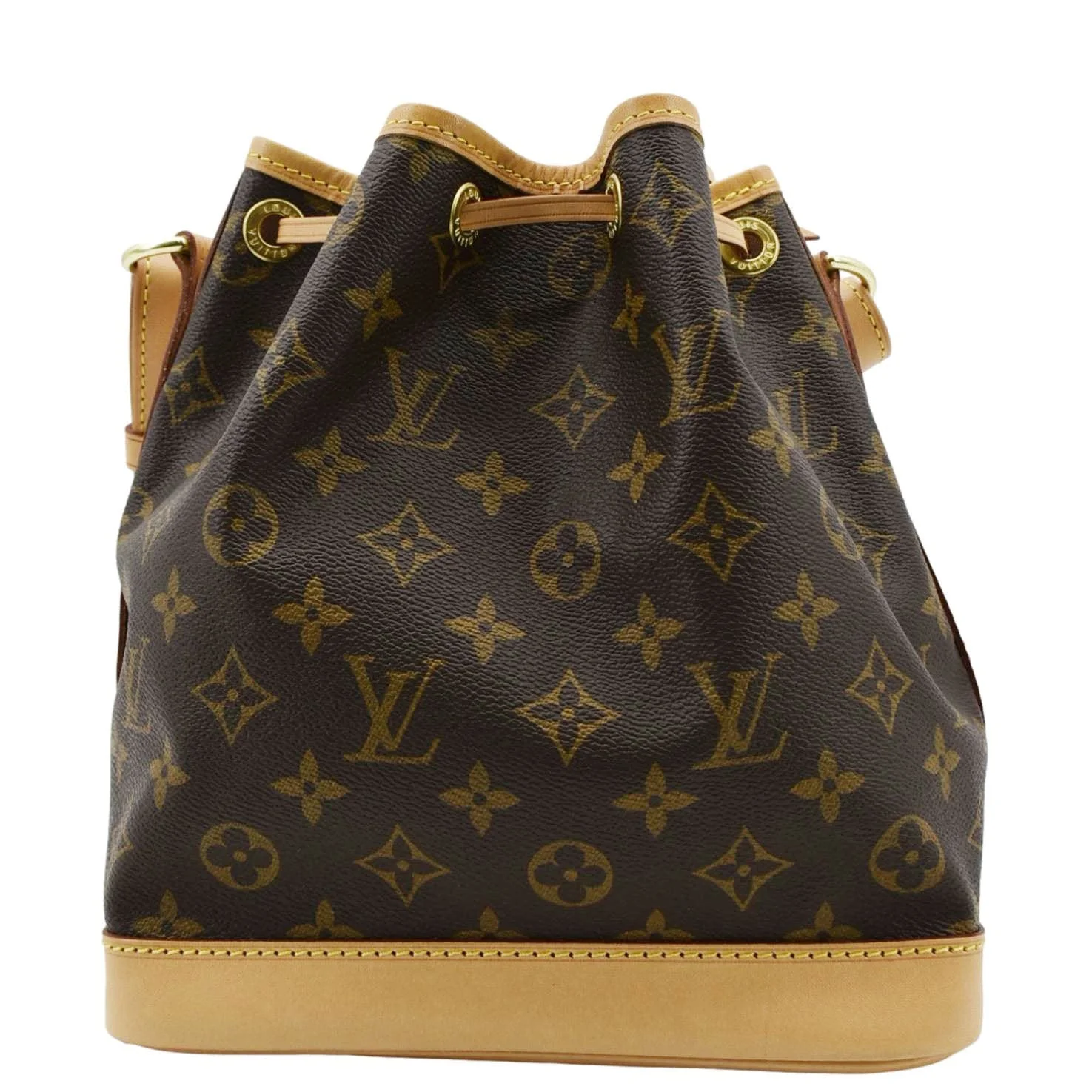 LOUIS VUITTON Noe BB Monogram Canvas Shoulder Bag Brown - Image 3