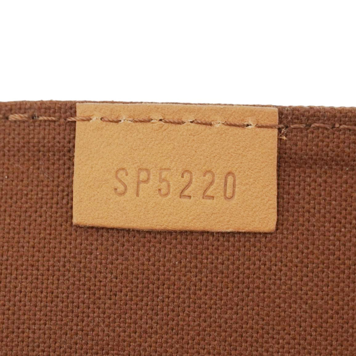 LOUIS VUITTON Petit Sac Plat Monogram Canvas Shoulder Bag Brown - Image 19