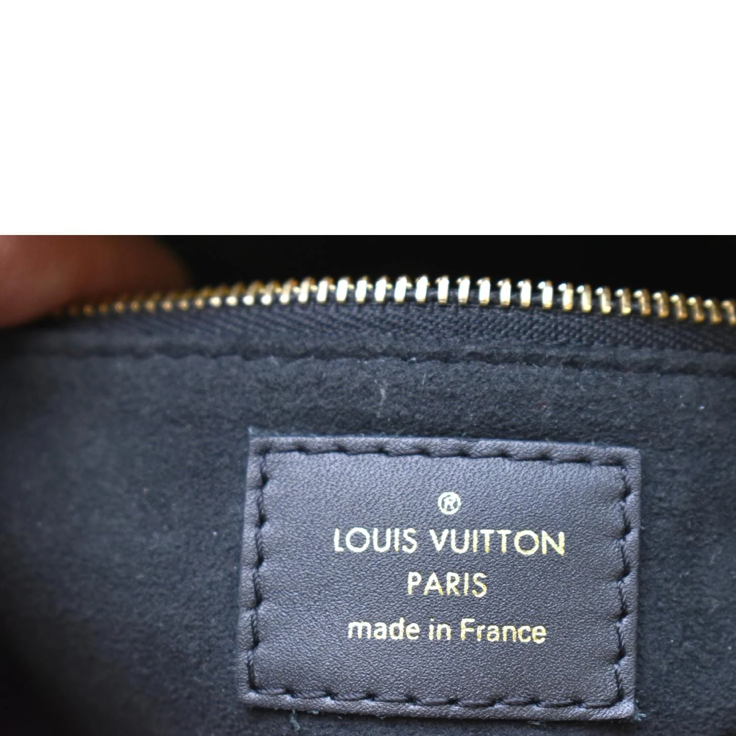 LOUIS VUITTON Petite Malle Souple Monogram Empreinte Shoulder Bag Black - Image 11