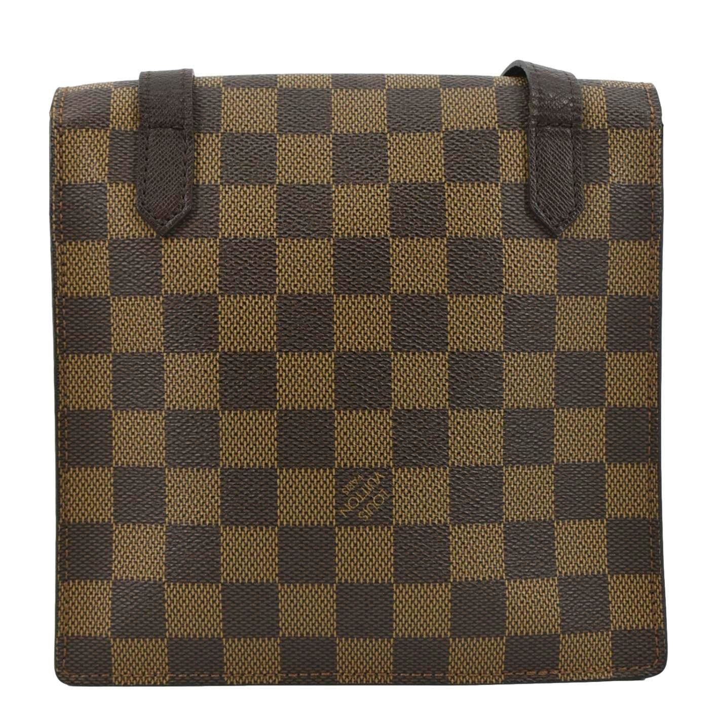 LOUIS VUITTON Pimlico Damier Ebene Crossbody Bag Brown - Image 4