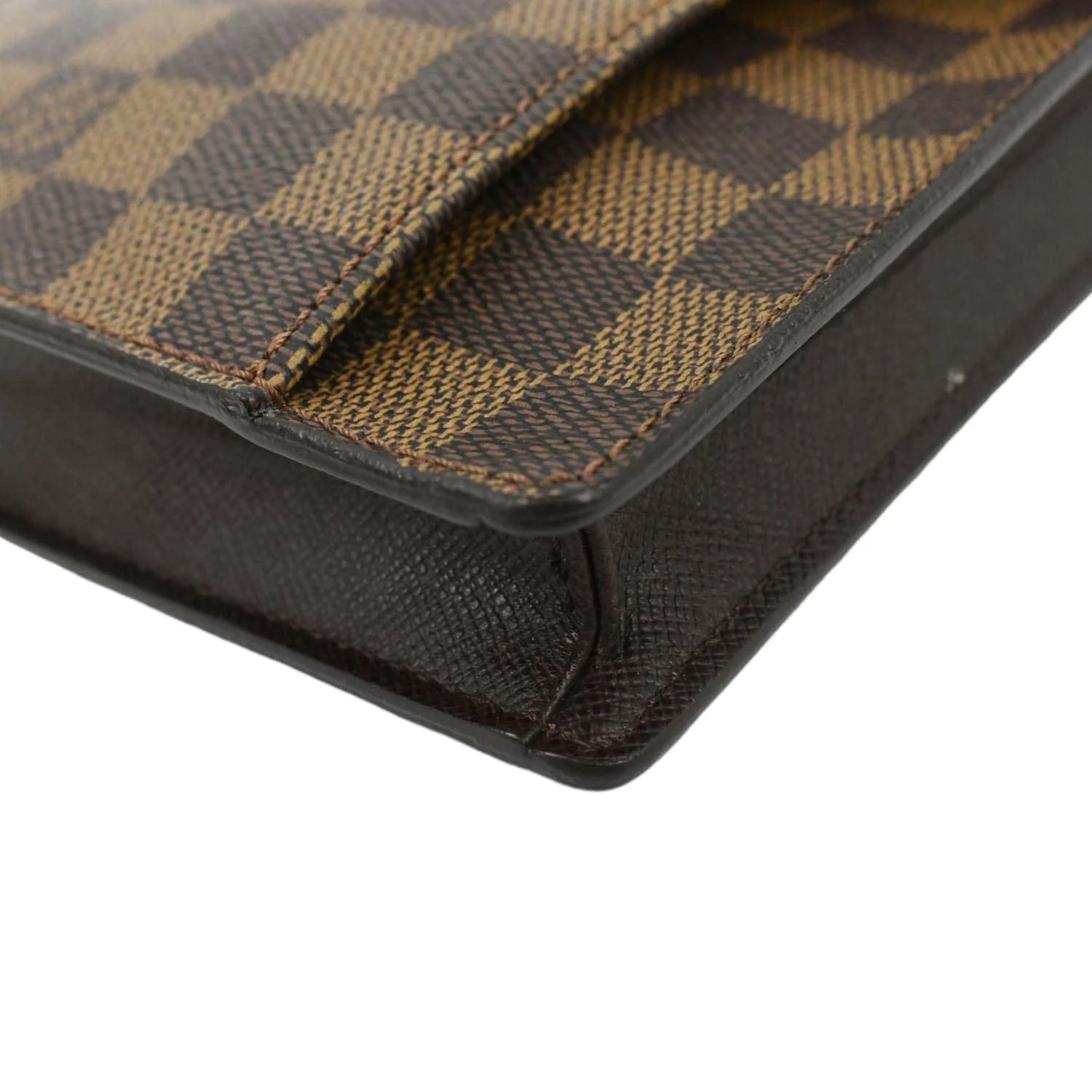 LOUIS VUITTON Pimlico Damier Ebene Crossbody Bag Brown - Image 9