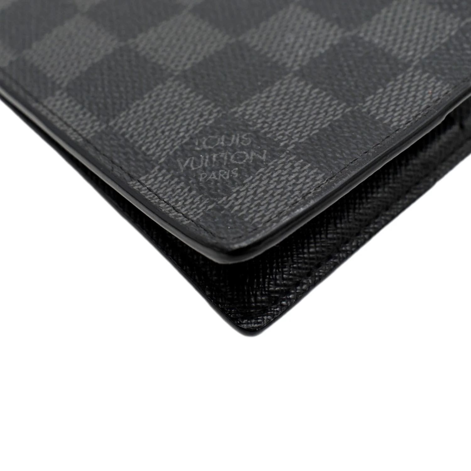 LOUIS VUITTON Pince Money Clip Damier Graphite Wallet Black - Image 5