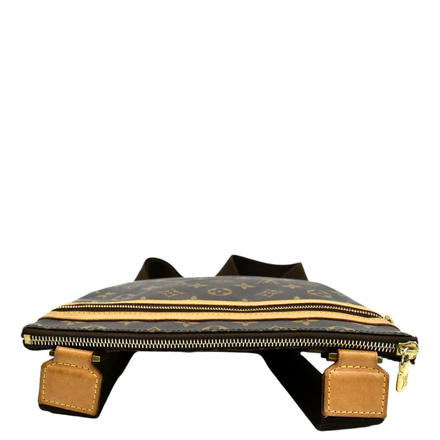 LOUIS VUITTON Bosphore Pochette Monogram Canvas Shoulder Bag Brown (35004 - SYB Sold) - Image 4