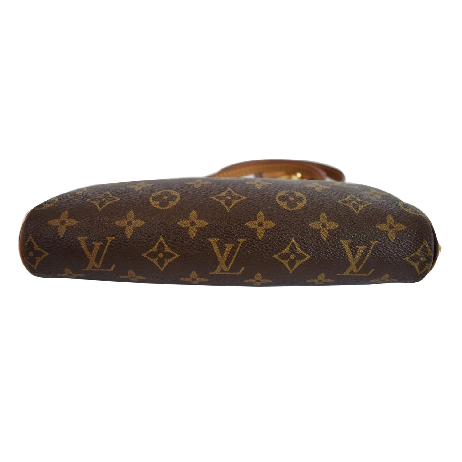 LOUIS VUITTON Pochette Eva Monogram Canvas Crossbody Bag Brown - Image 9