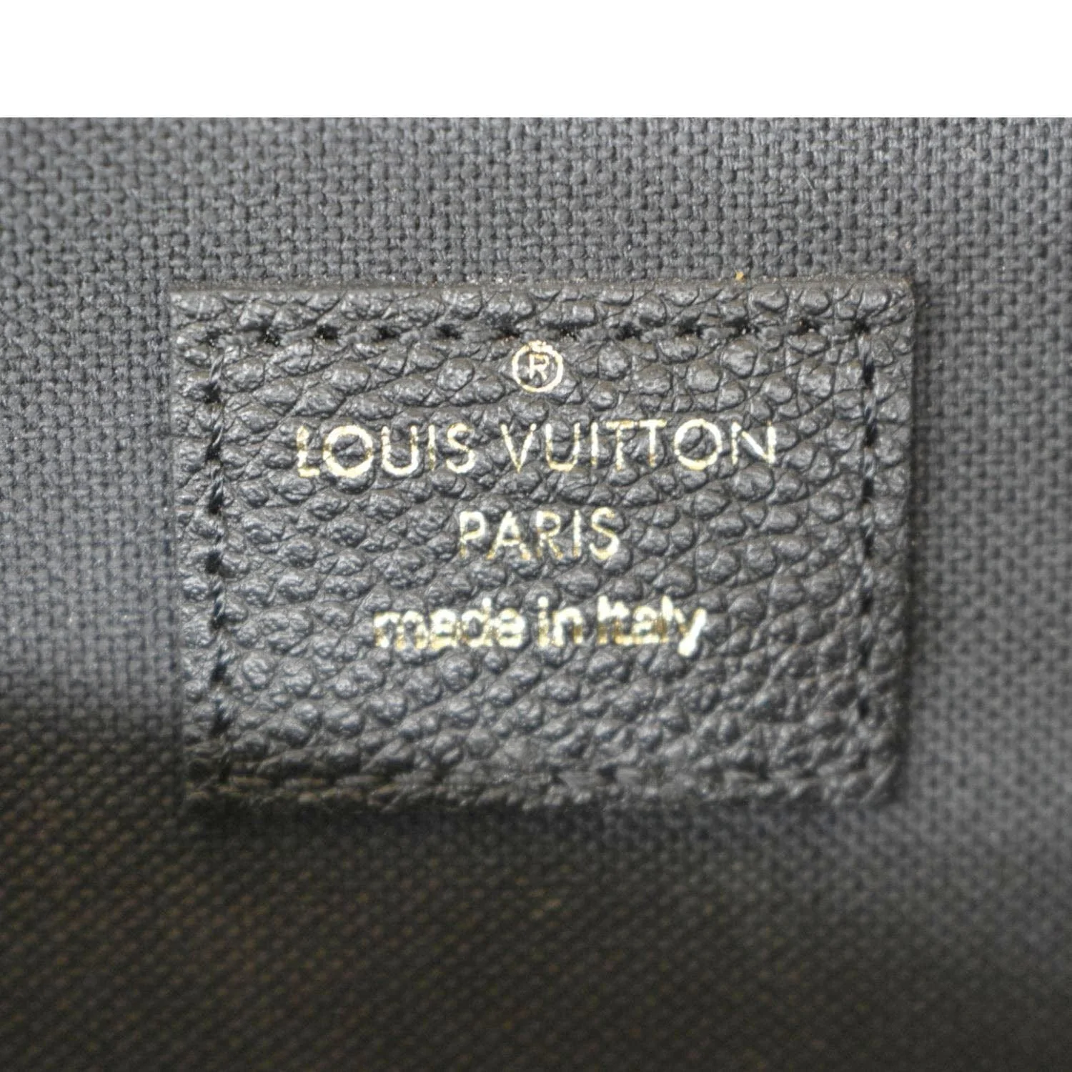 LOUIS VUITTON Felicie Monogram Empreinte Pochette Shoulder Bag Black - Image 11