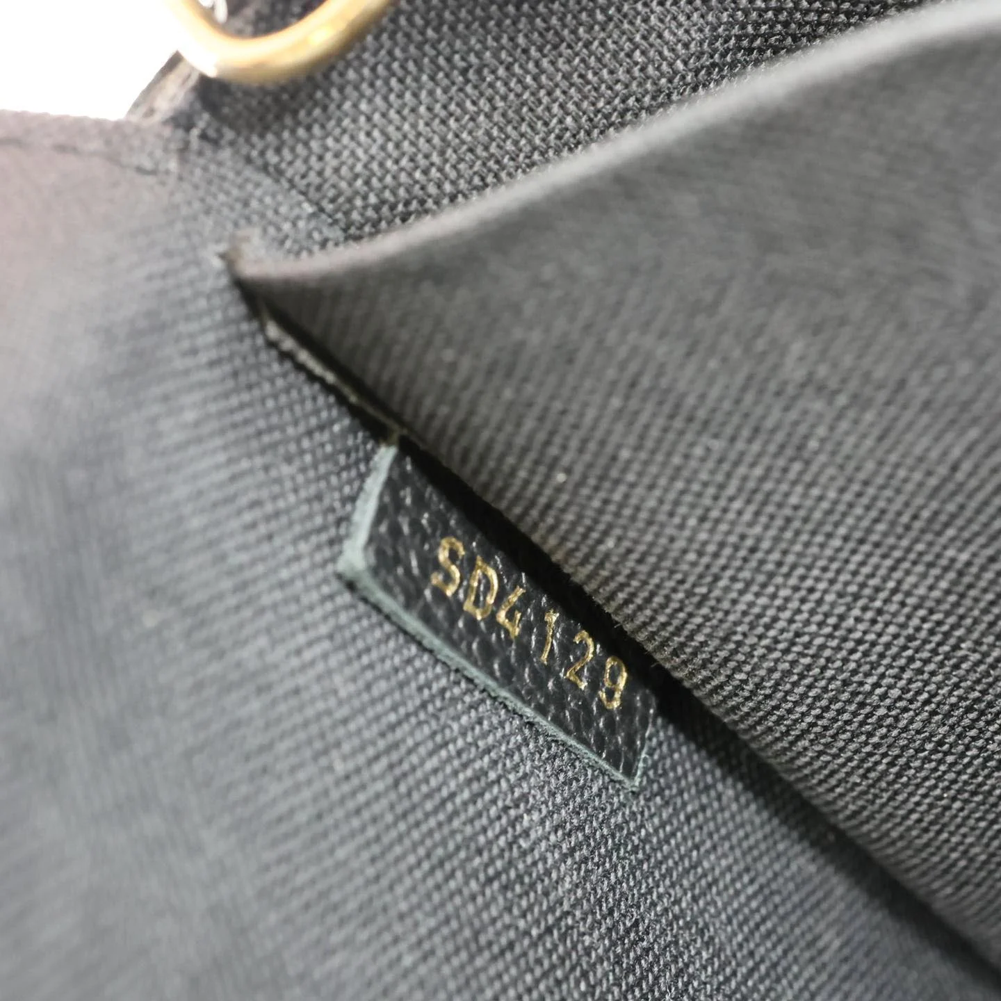 LOUIS VUITTON Felicie Pochette Monogram Empreinte Crossbody Bag Black - Image 14