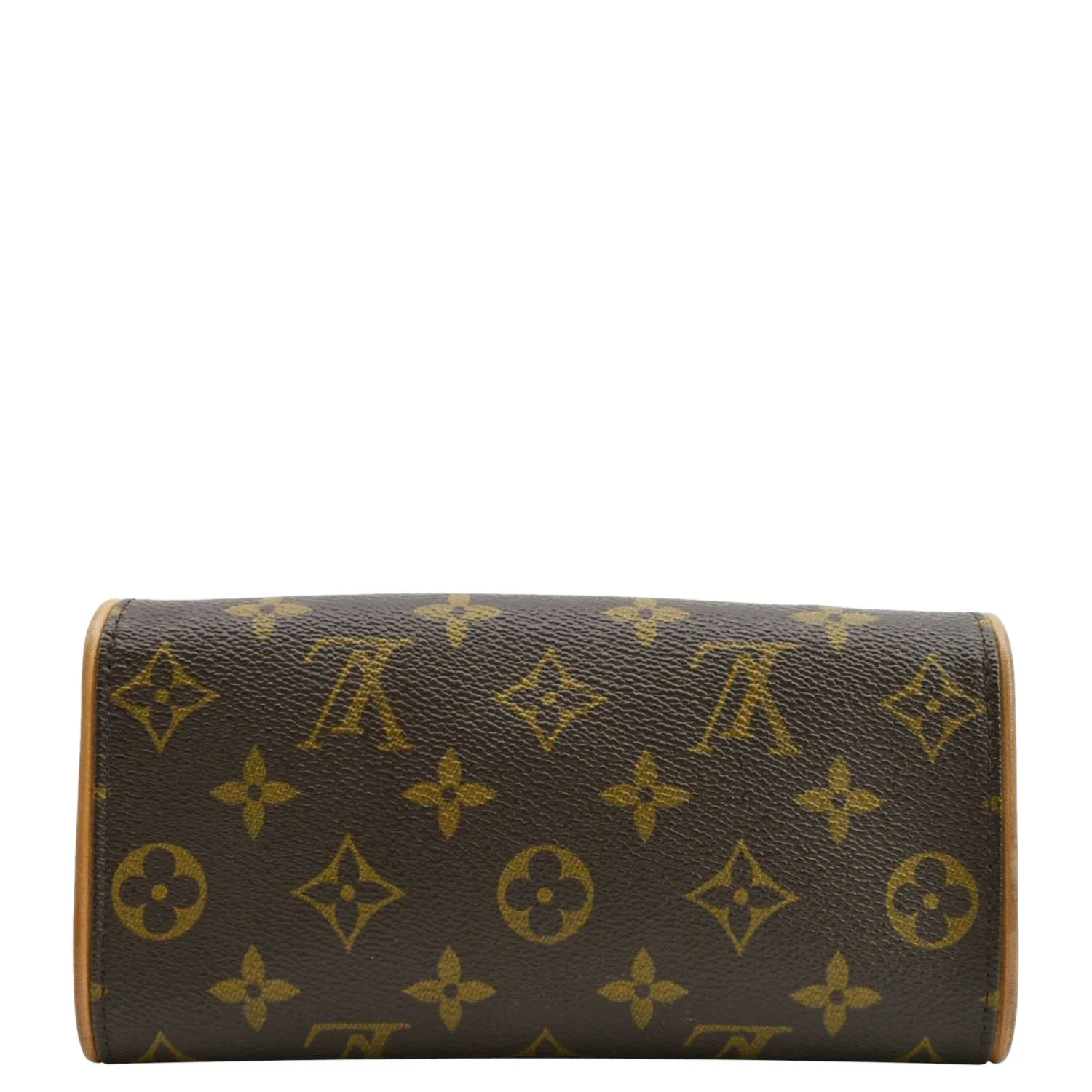 LOUIS VUITTON Pochette Twin Monogram Canvas Crossbody Bag Brown - Image 4