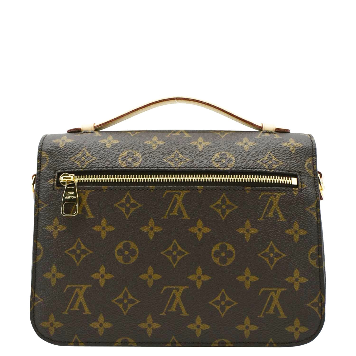 LOUIS VUITTON  Metis Pochette Monogram Canvas Crossbody Bag Brown - Image 4