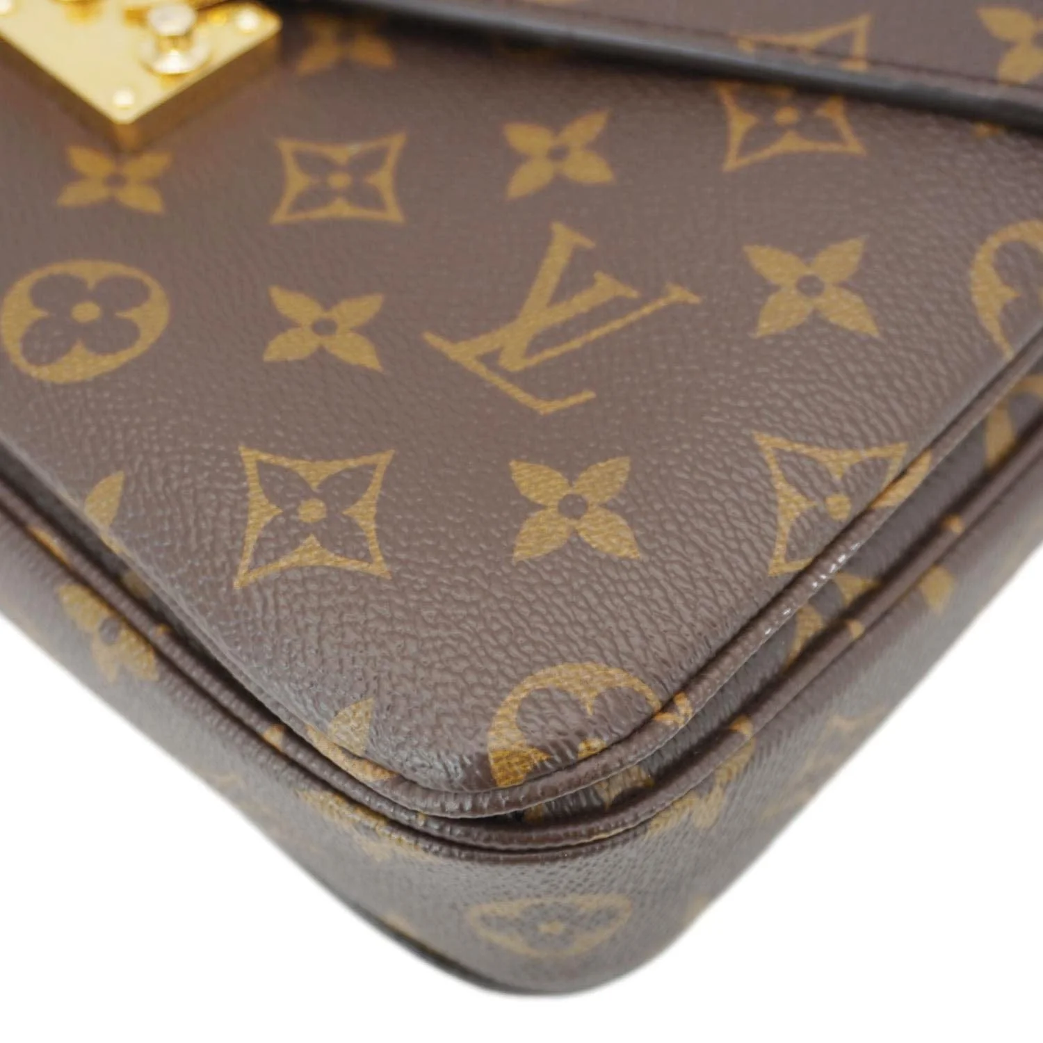LOUIS VUITTON Metis Pochette Monogram Canvas Crossbody Bag Brown - Image 8