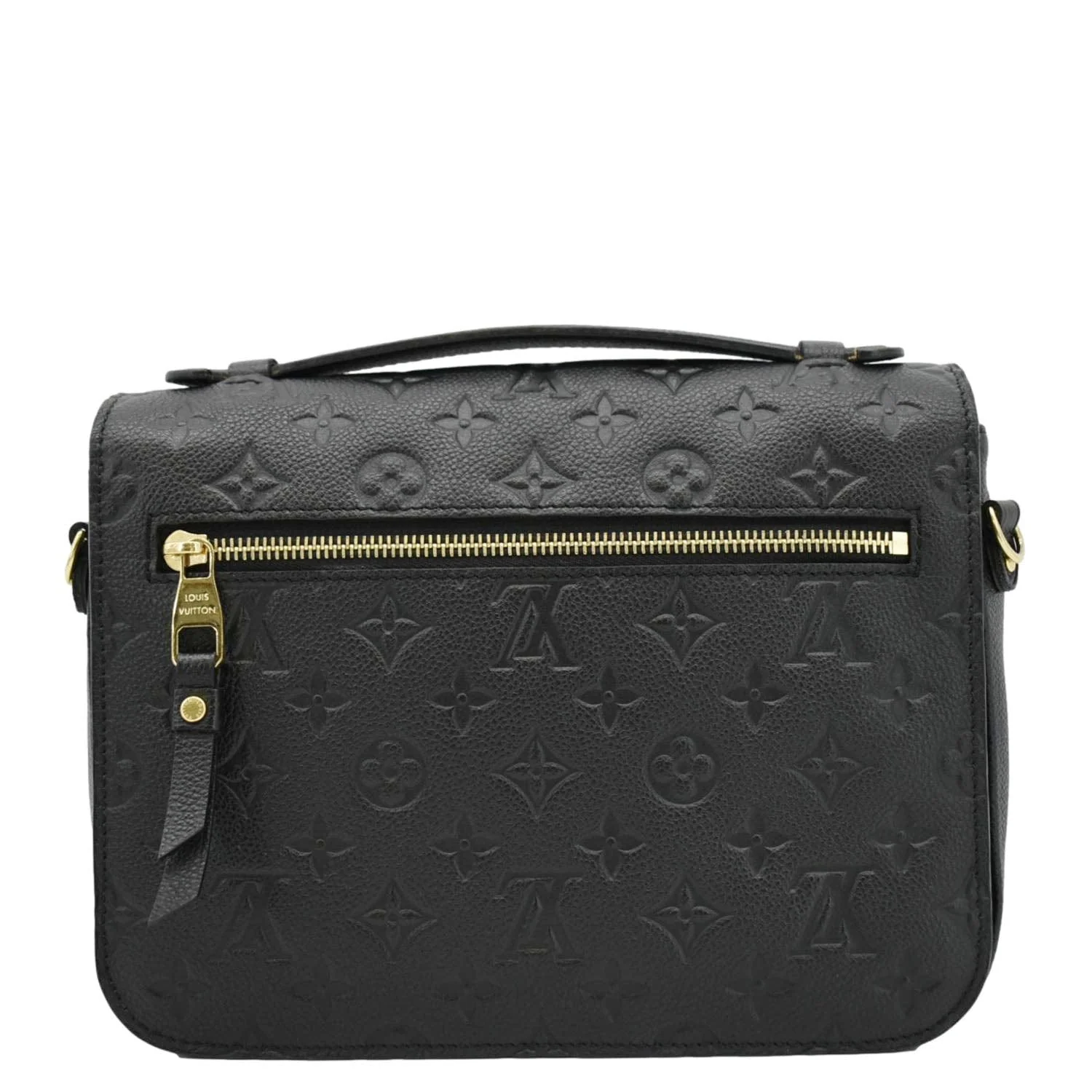LOUIS VUITTON Metis Pochette Empreinte Leather Crossbody Bag Black - Image 4