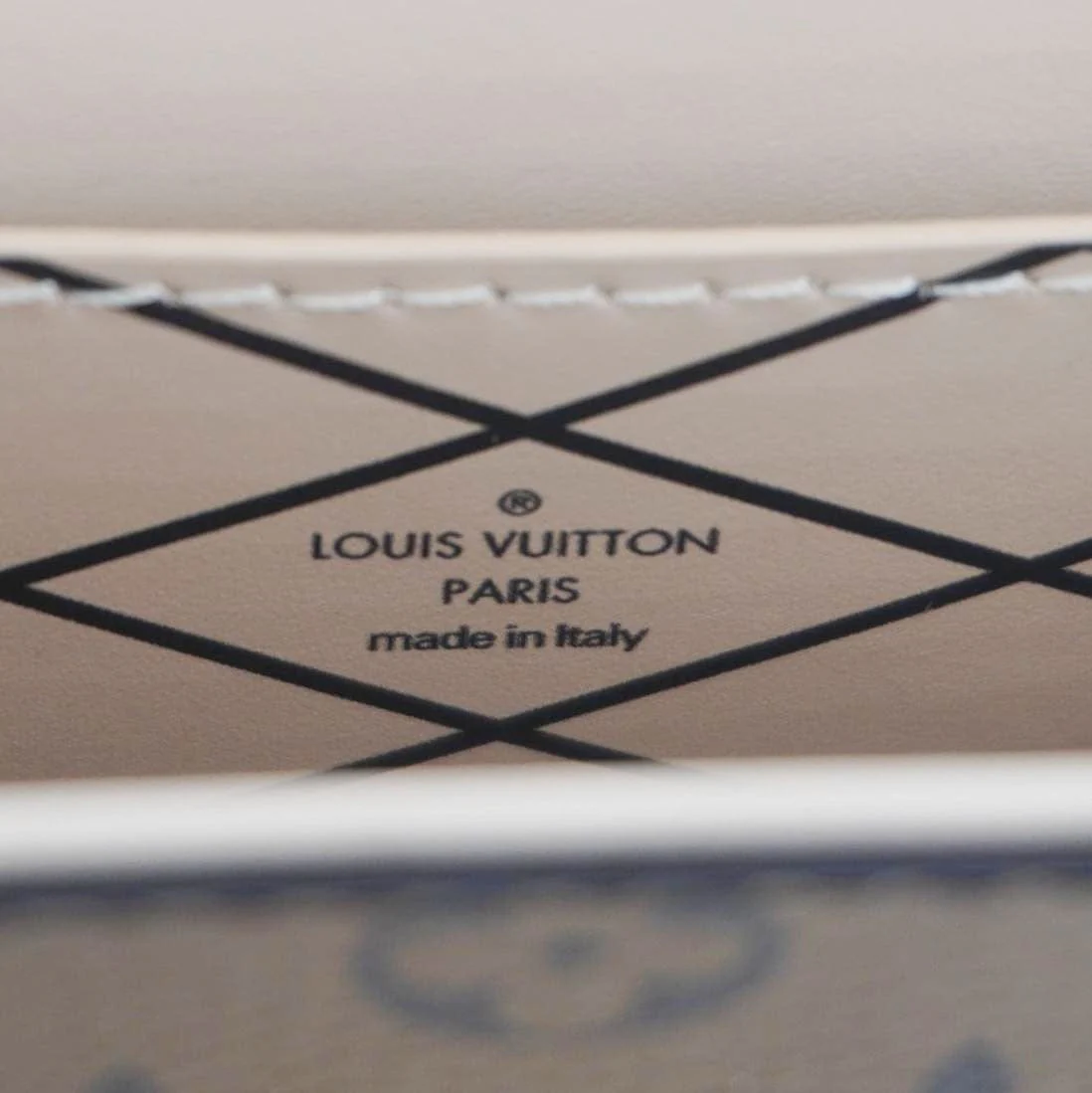 LOUIS VUITTON Pochette Trunk Monogram Canvas Verticale Crossbody Bag Brown - Image 12