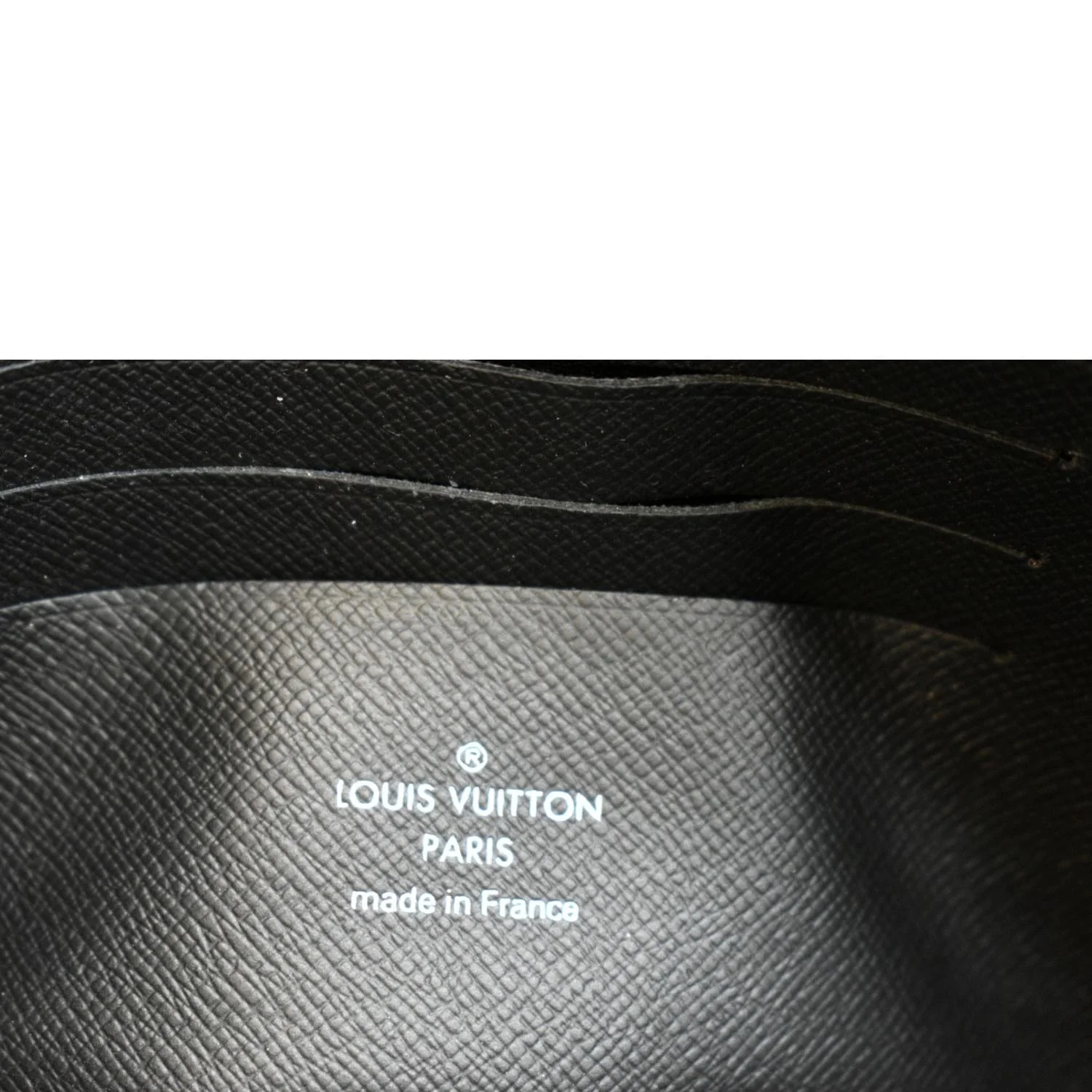 LOUIS VUITTON Volga Monogram Eclipse Pochette Clutch Bag Black - Image 11