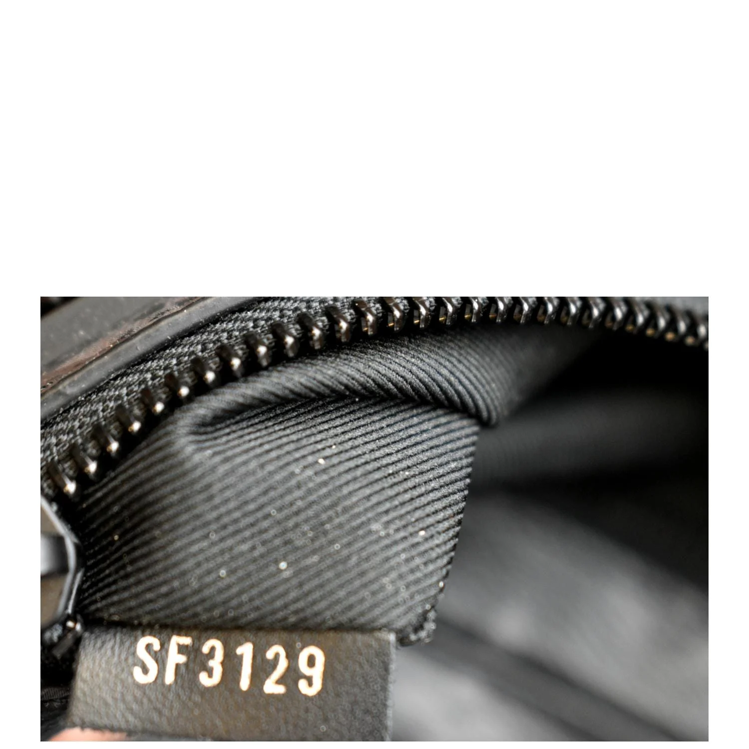LOUIS VUITTON Volga Monogram Eclipse Pochette Clutch Bag Black - Image 12