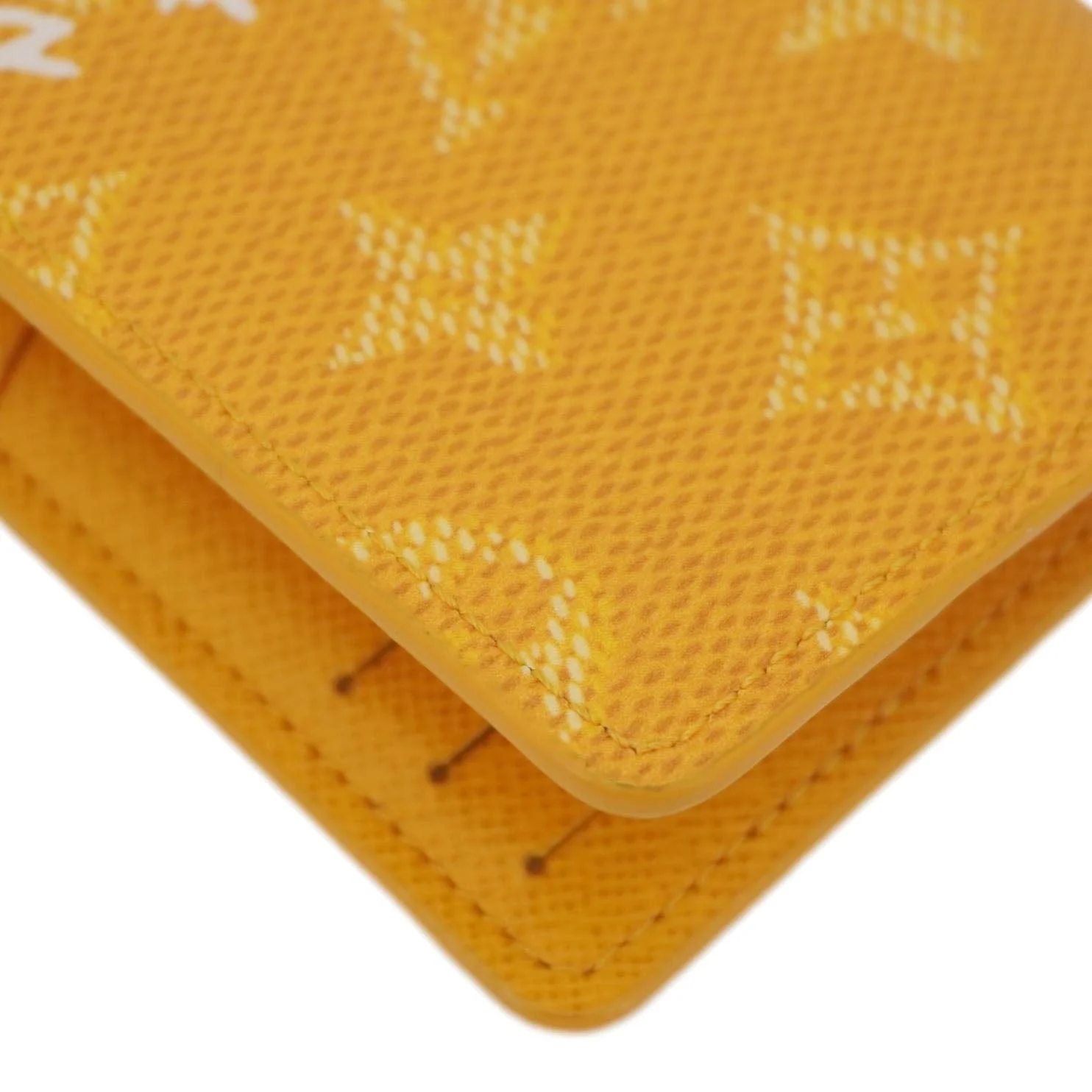 LOUIS VUITTON Monogram Heritage Canvas Pocket Organizer Yellow - Image 6