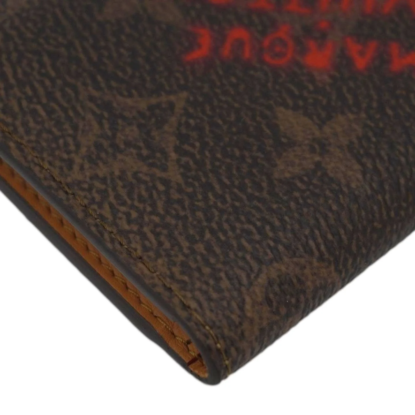 LOUIS VUITTON Pocket Organizer Monogram Canvas Wallet Brown - Image 5