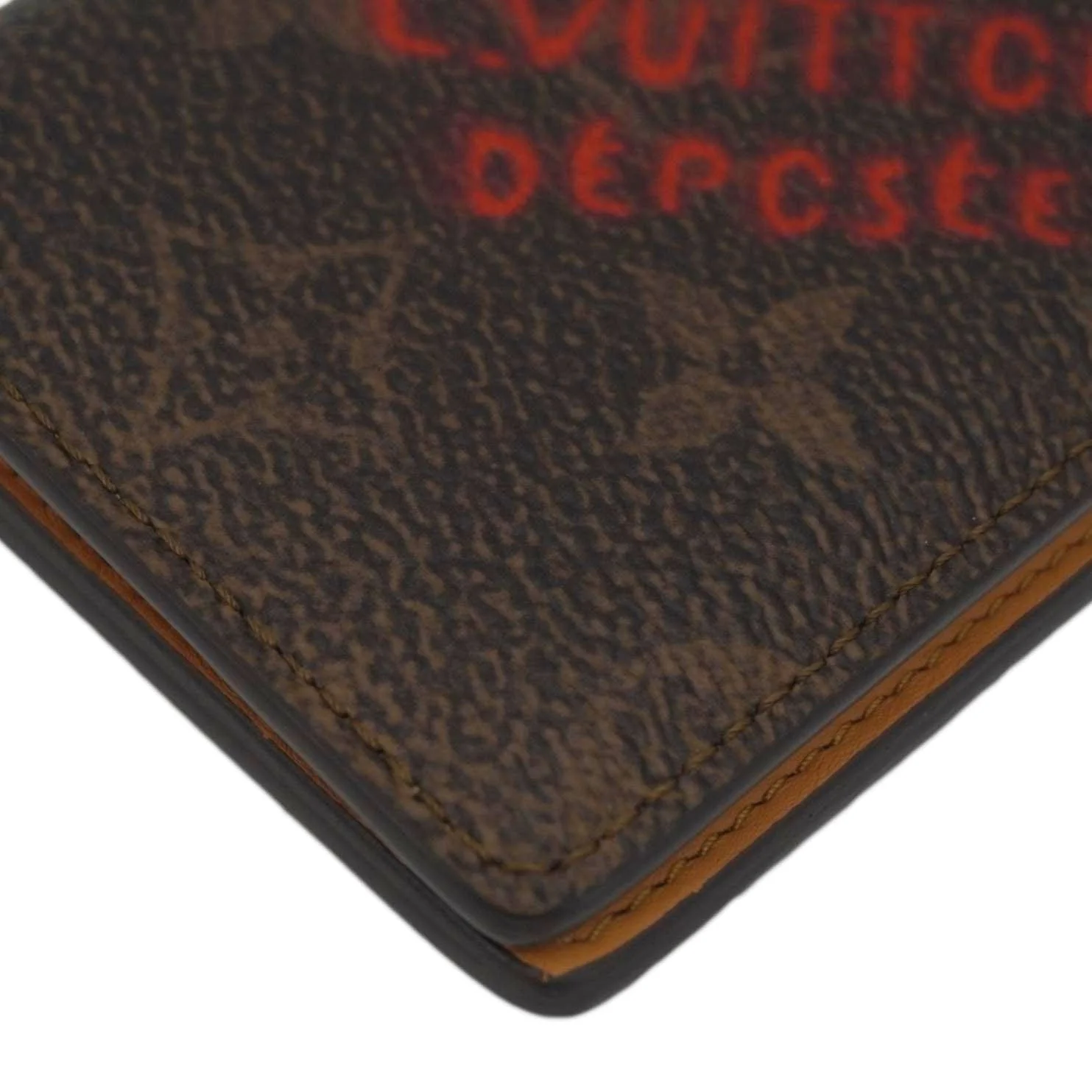 LOUIS VUITTON Pocket Organizer Monogram Canvas Wallet Brown - Image 7