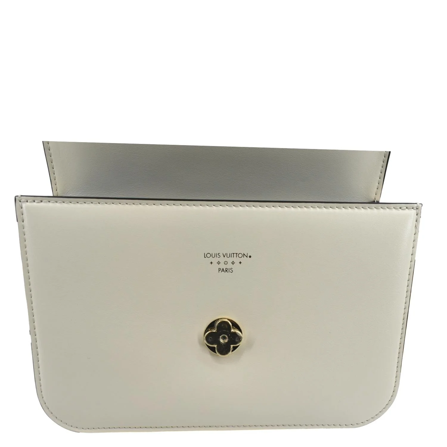 LOUIS VUITTON Pont 9 Calfskin Leather Shoulder Bag Creme - Image 10