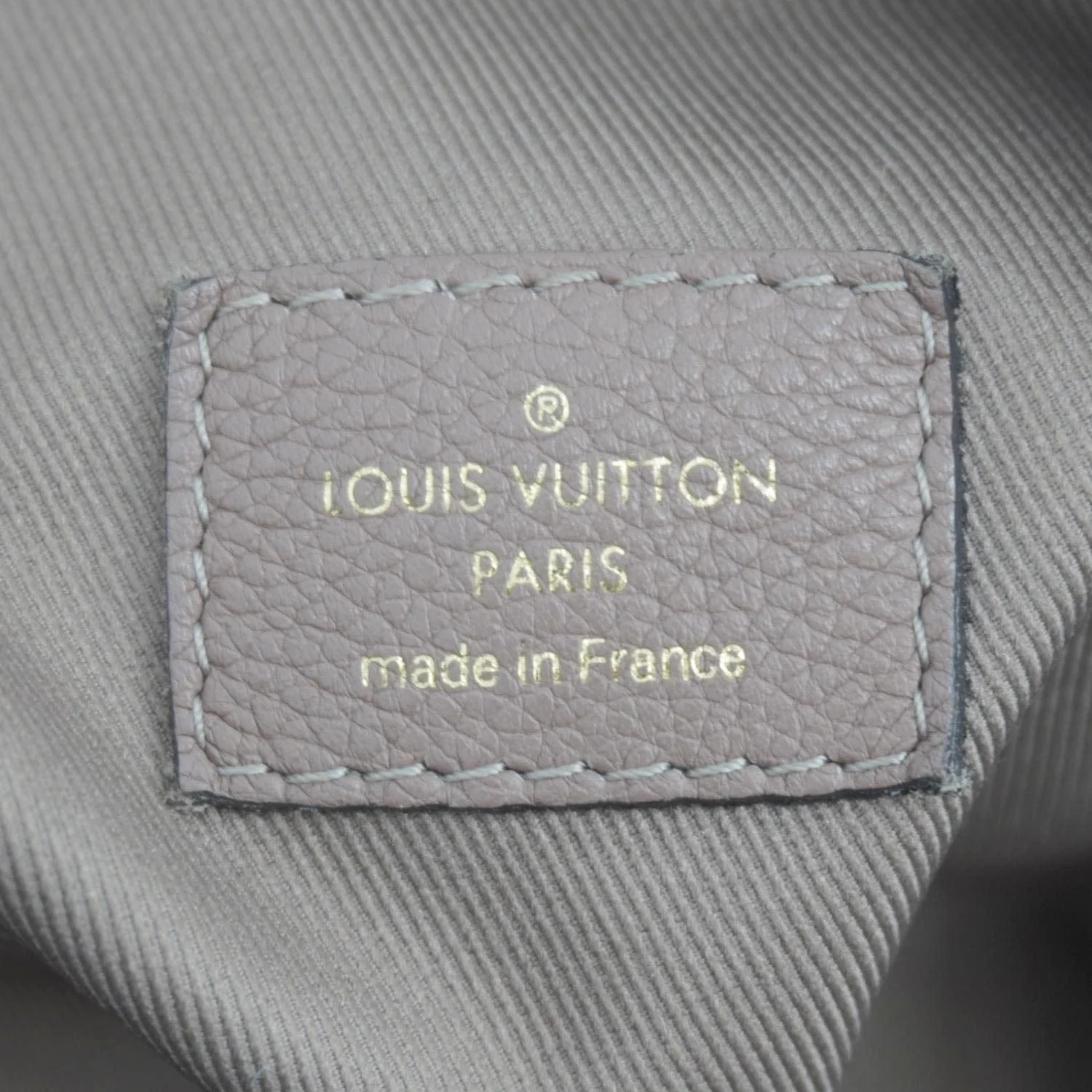 LOUIS VUITTON Ponthieu MM Empreinte Leather Shoulder Bag Taupe - Image 15