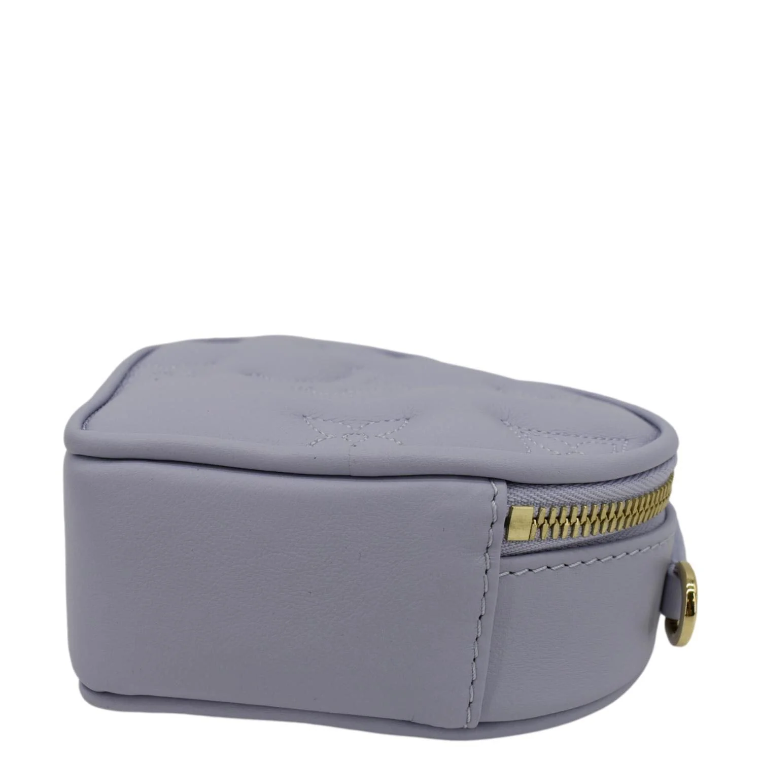 LOUIS VUITTON Pop My Heart Monogram Leather Shoulder Bag Purple - Image 10