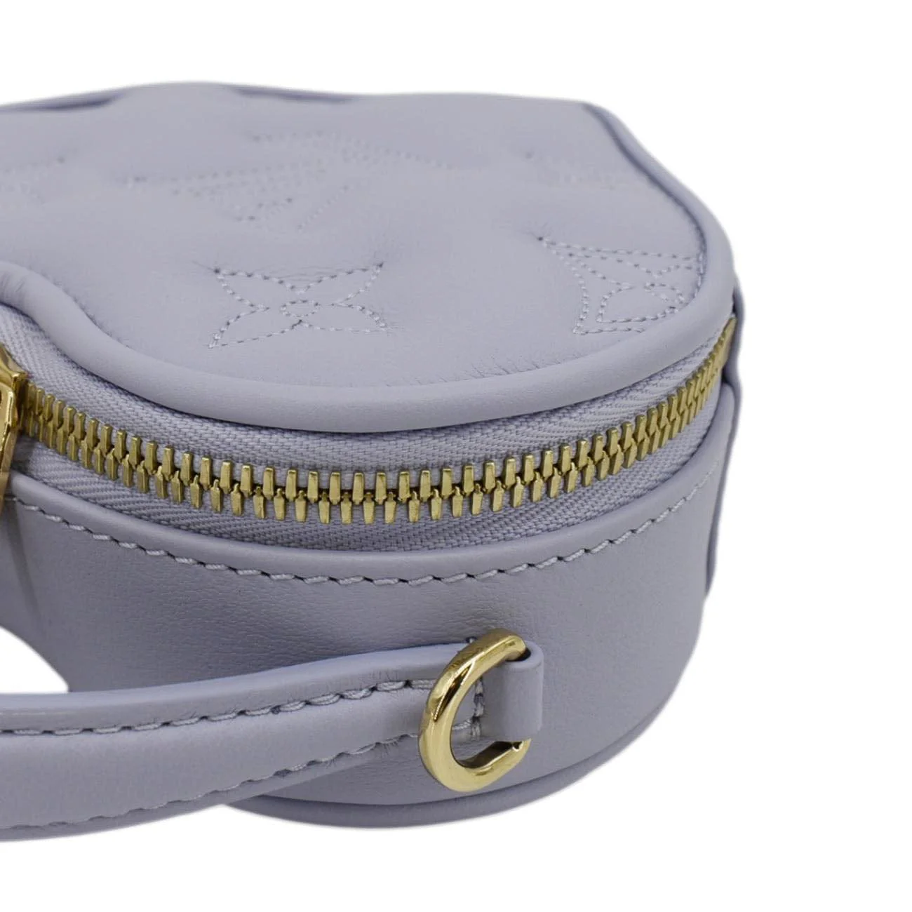 LOUIS VUITTON Pop My Heart Monogram Leather Shoulder Bag Purple - Image 6